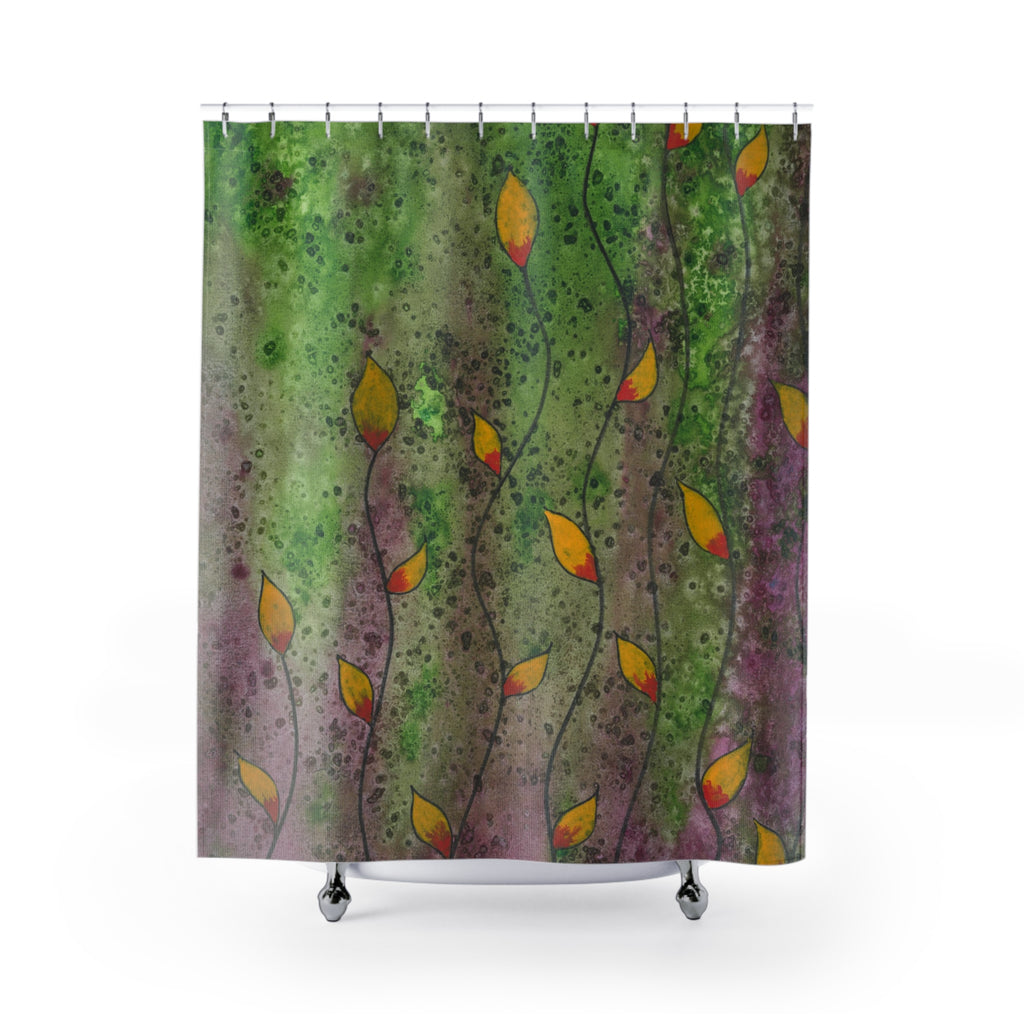 Beautiful Shower Curtains to Refresh Your Bathroom. Colourful Abstract Designs. Perfect For Your Bathroom or Special House-Warming Gift #98 HOPE