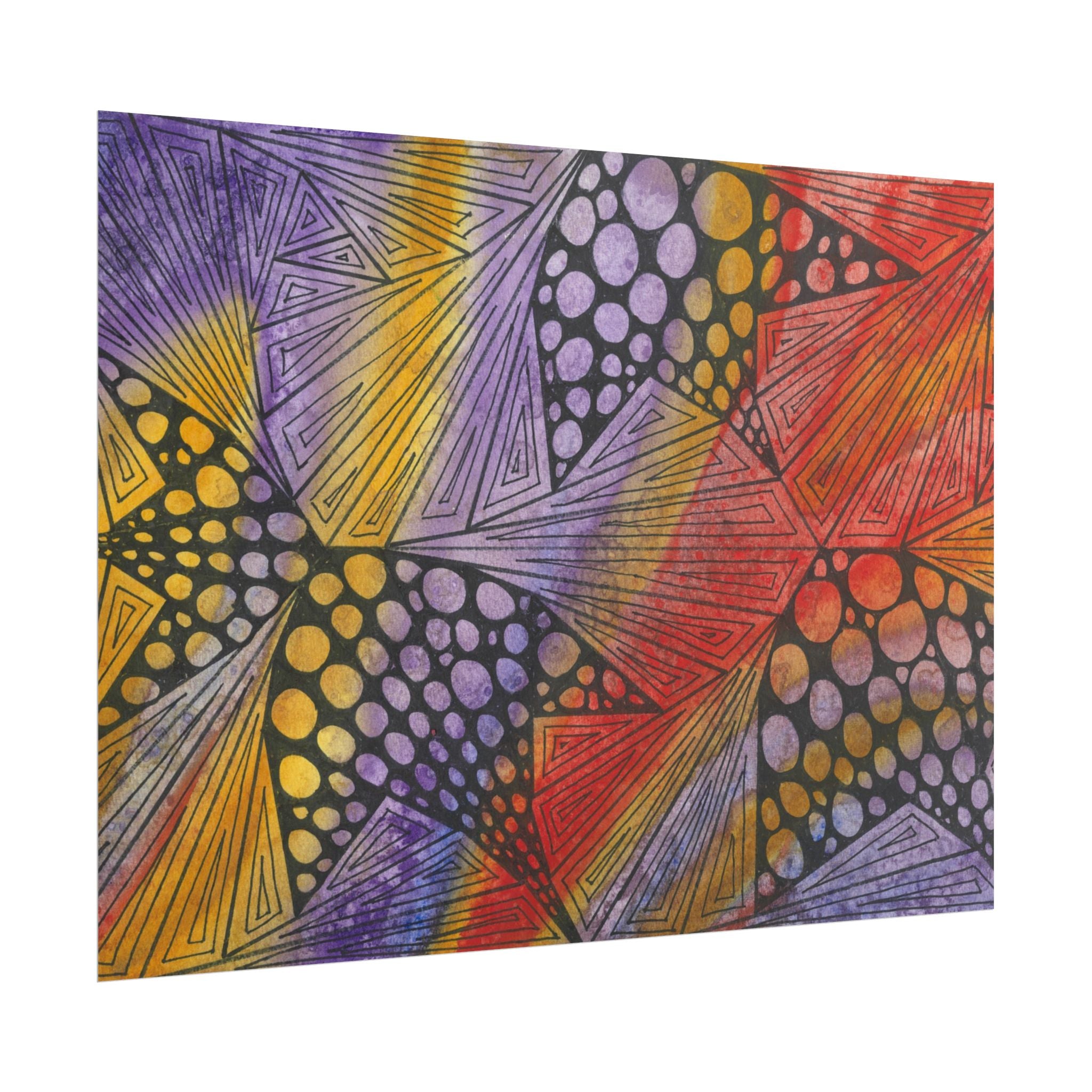 Large Colourful Wall Art, Posters & Prints, For Office, Bedroom or Living Room, or Special Gift #82 Fighting Delusions