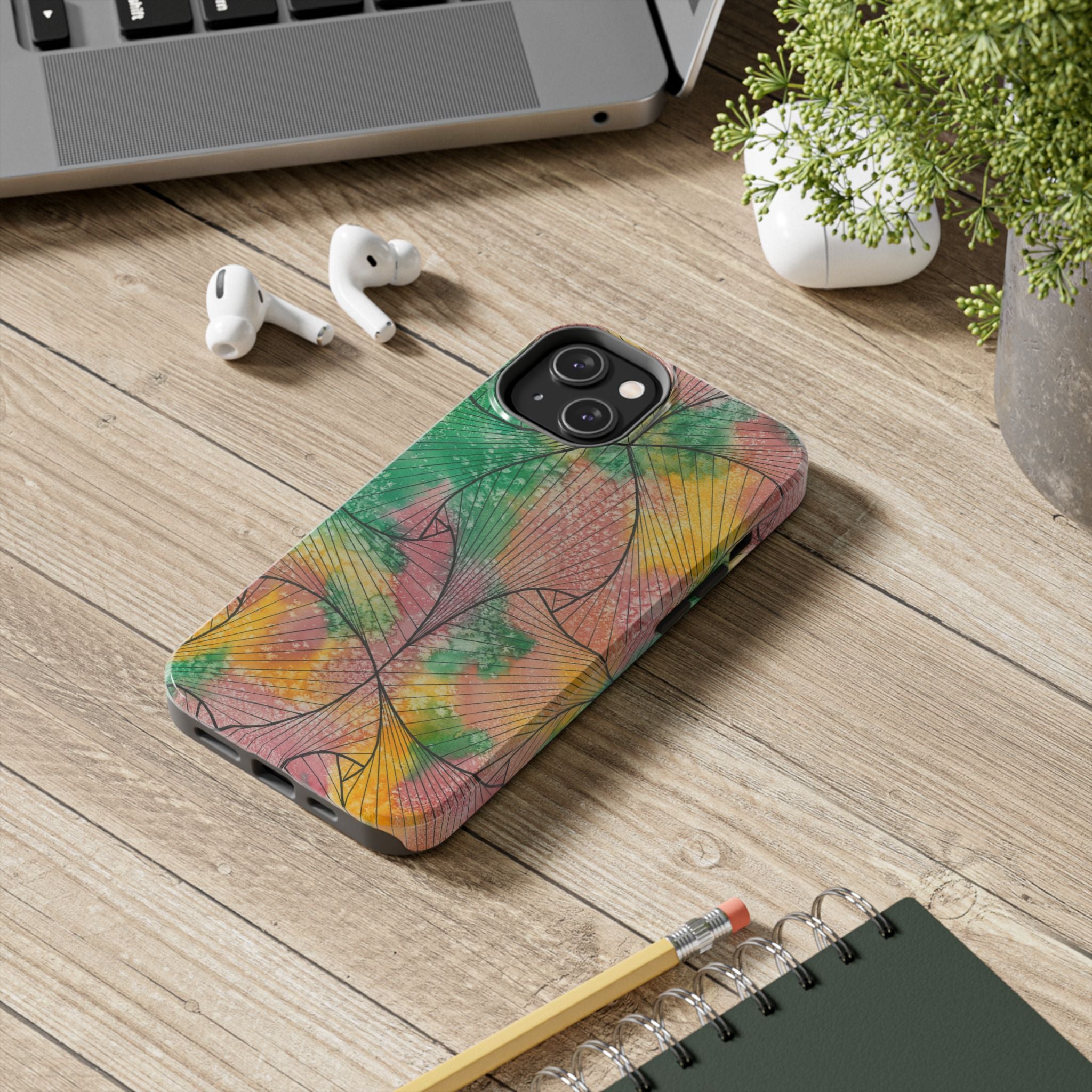 Tough Phone Case - All iPhones and Samsung Galaxys - Exciting Abstract Design #49 Health Well Being