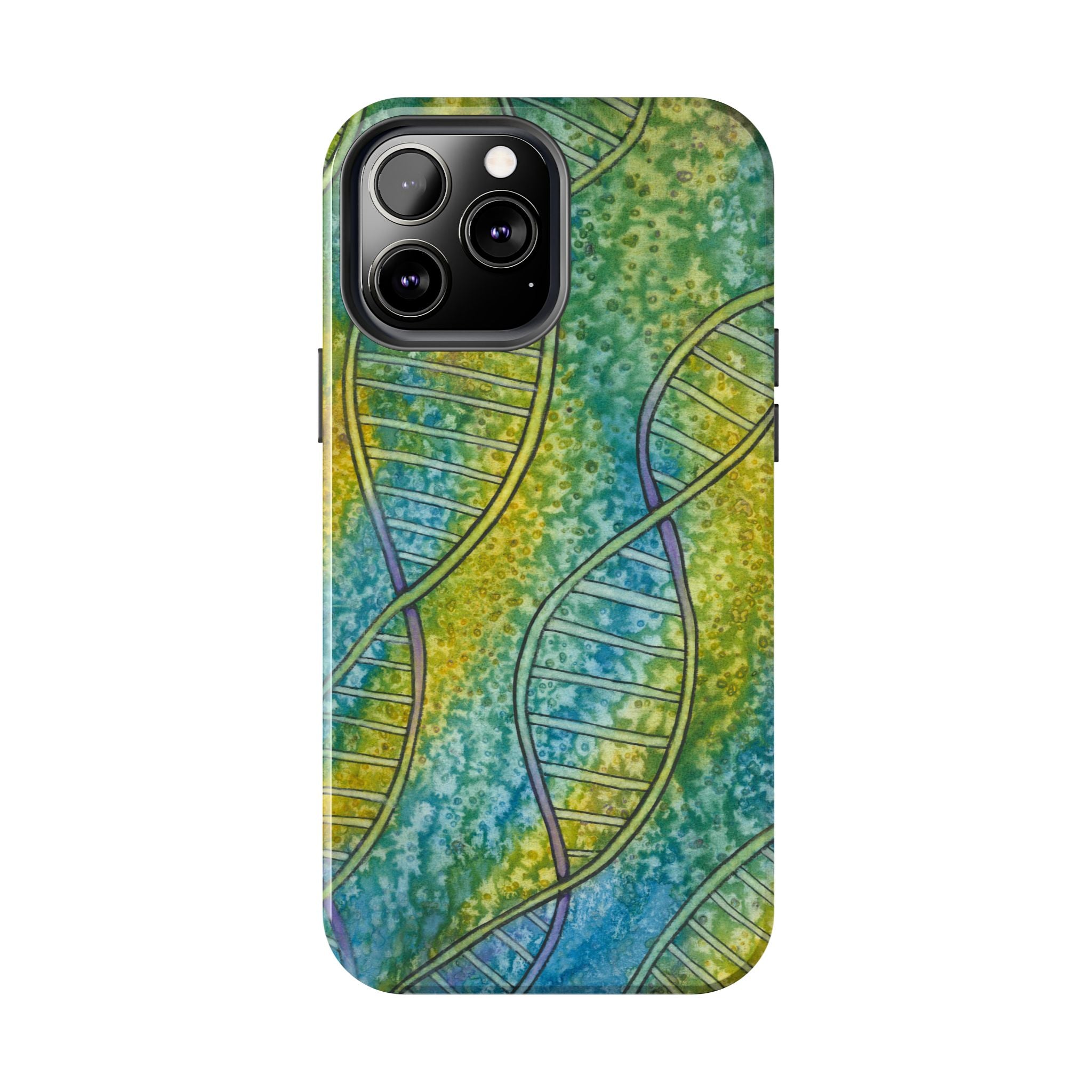Tough Phone Case - All iPhones and Samsung Galaxys - Exciting Abstract Design #99 Crop of DNA