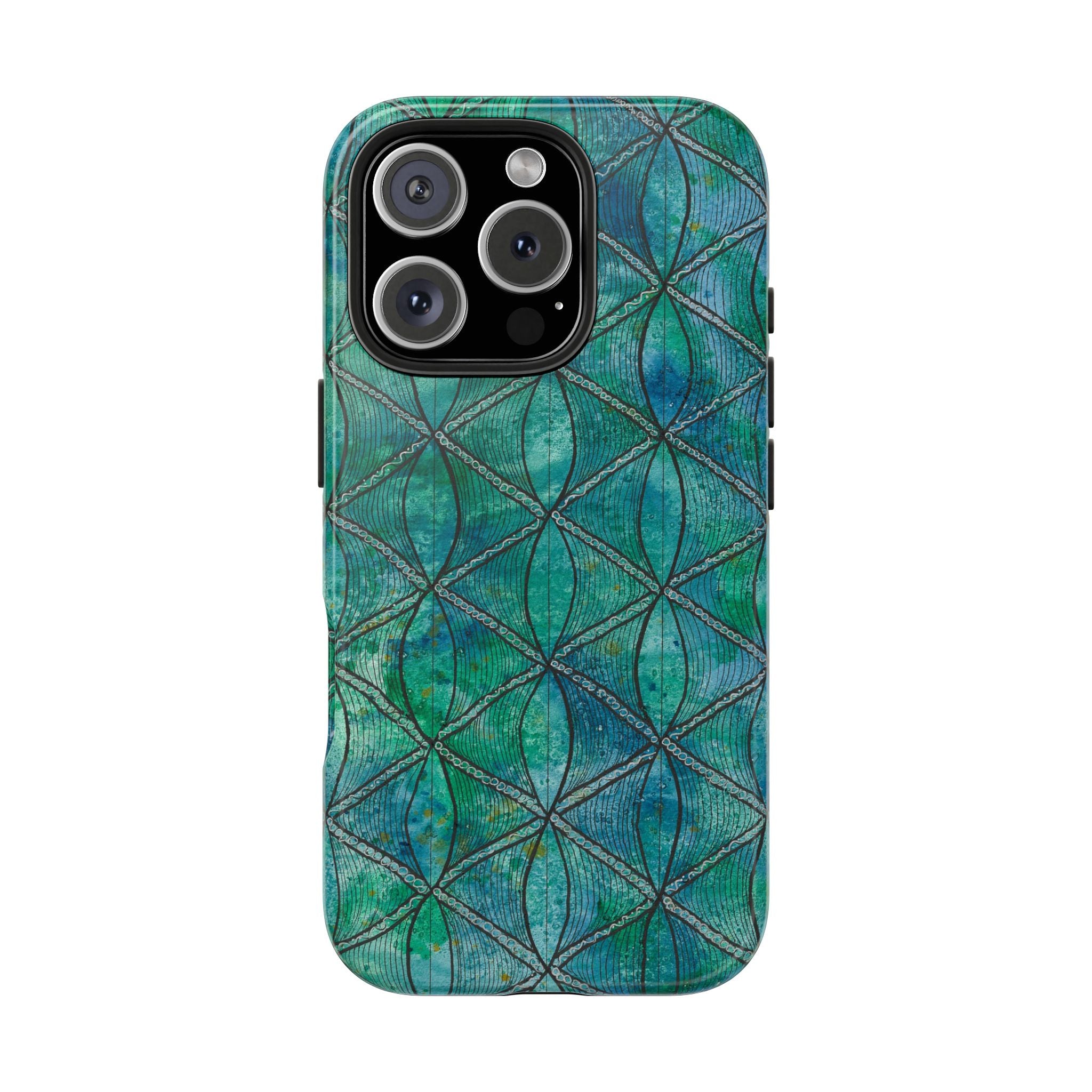 Tough Phone Case - All iPhones and Samsung Galaxys - Exciting Abstract Design #58 How's the Serenity