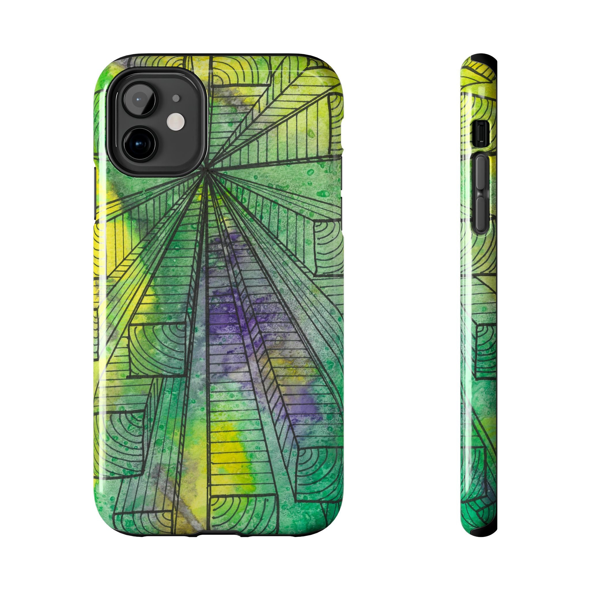Tough Phone Case - All iPhones and Samsung Galaxys - Exciting Abstract Design #89 The Wayseers