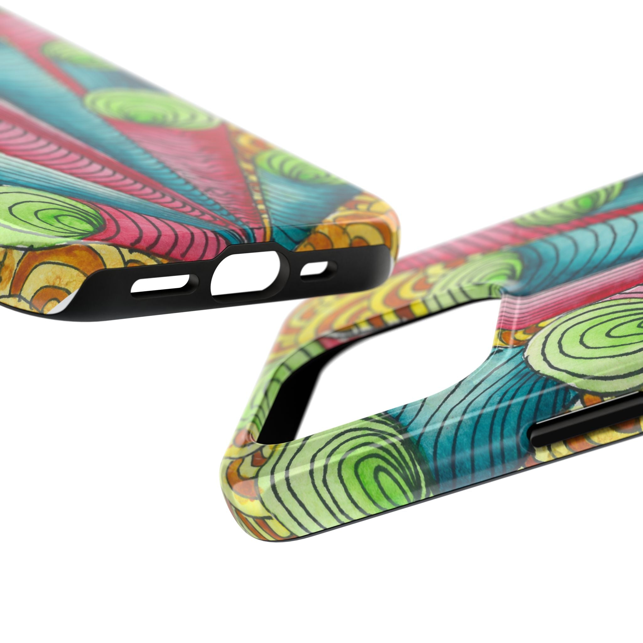 Tough Phone Case - All iPhones and Samsung Galaxys - Exciting Abstract Design #93 On A Mission