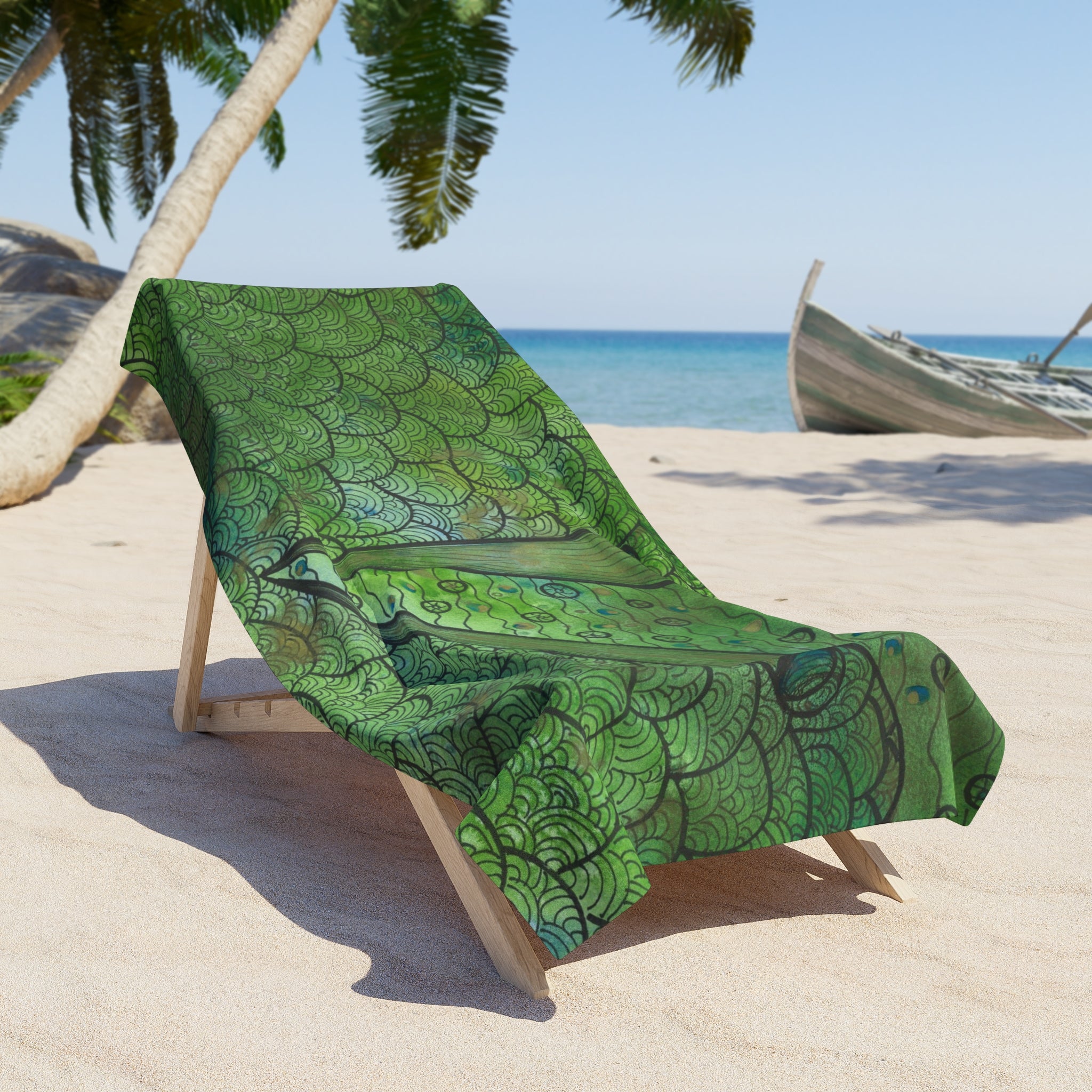 Colourful Abstract Beach Towels, Cotton Loop backing for Durability, 2 Sizes.  For Family and friends or a Special Gift #69 New Horizons
