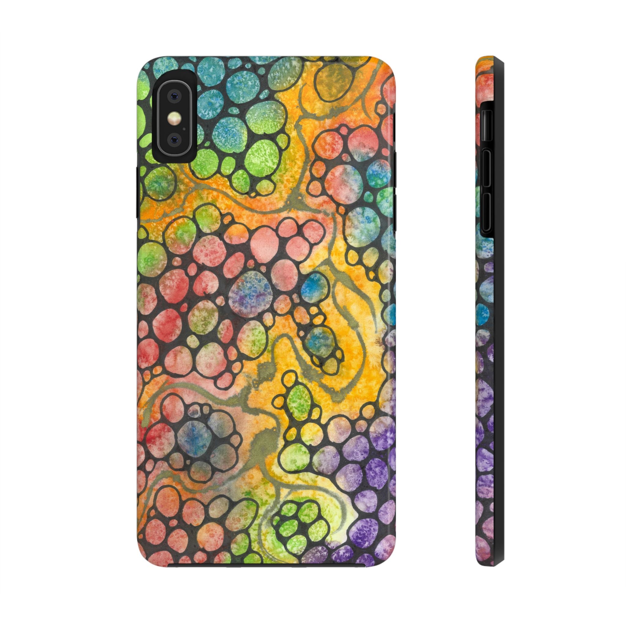 Tough Phone Case - All iPhones and Samsung Galaxys - Exciting Abstract Design #77 River Of Dreams