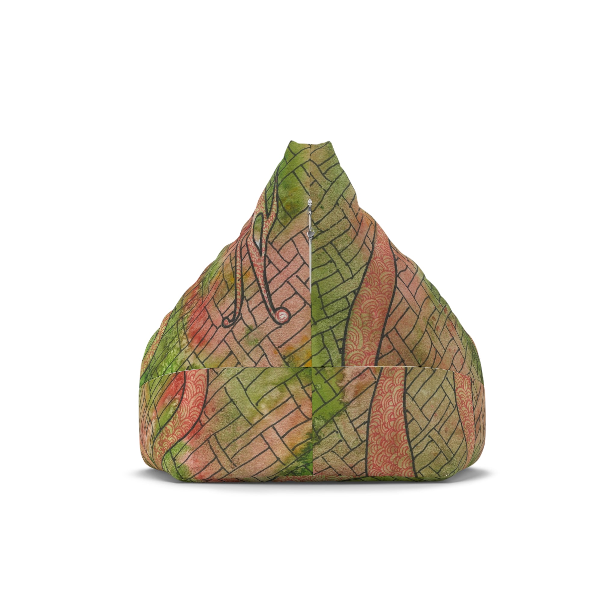 Bean Bag Chair Covers For Indoor & Outdoor - 2 Sizes - Exciting Abstract Design #57 Celtic Flavours