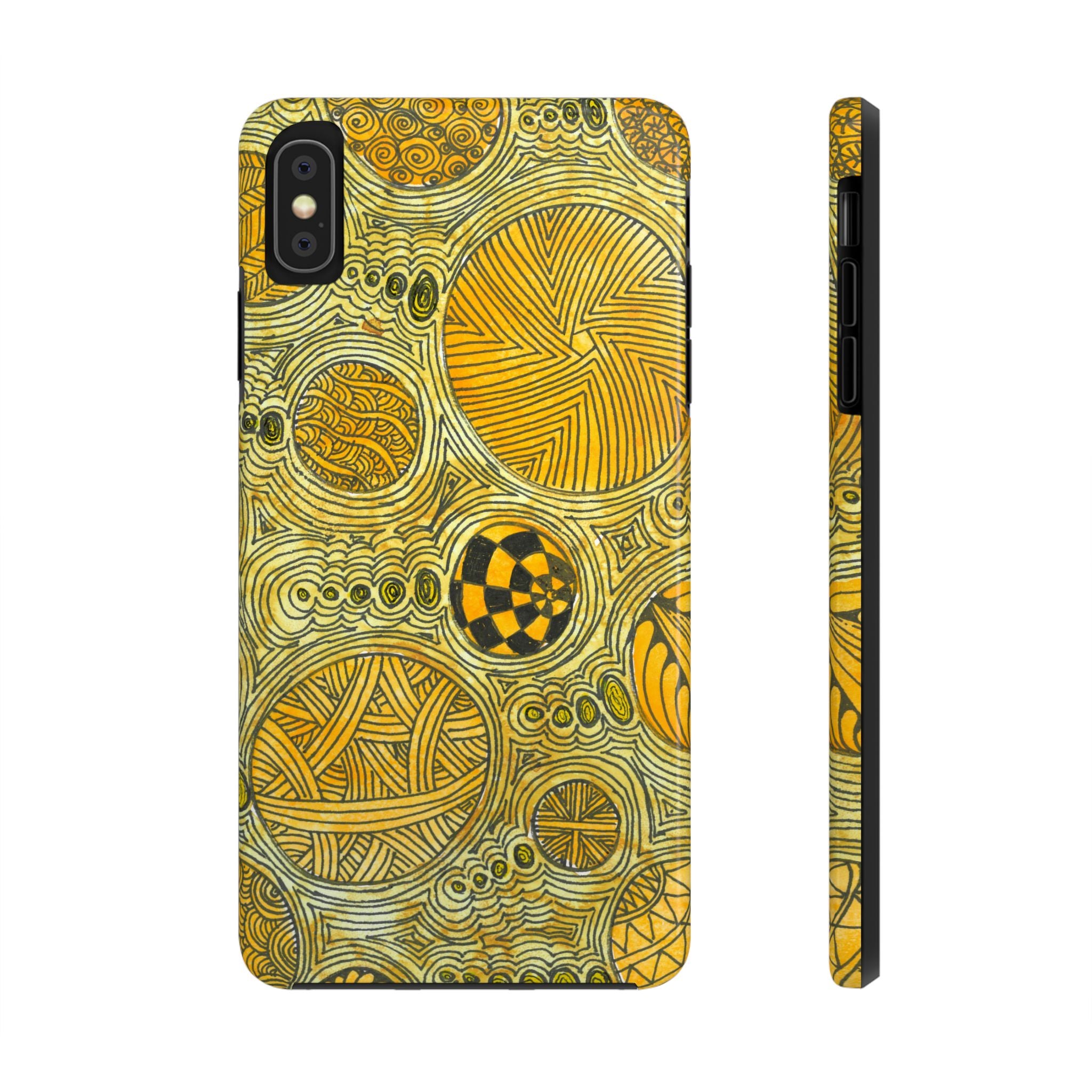 Tough Phone Case - All iPhones and Samsung Galaxys - Exciting Abstract Design #38 The Conversationalist