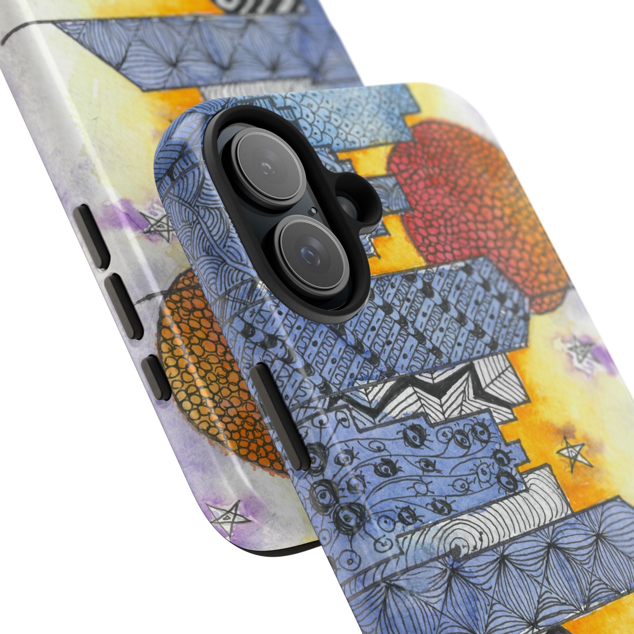 Tough Phone Case - All iPhones and Samsung Galaxys - Exciting Abstract Design #5 In The Shadows