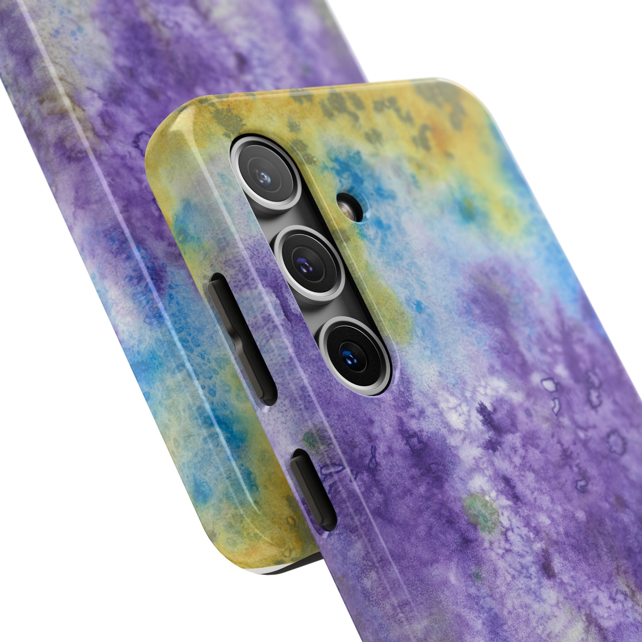 Tough Phone Case - All iPhones and Samsung Galaxys - Exciting Abstract Design #74 Lavender Fields