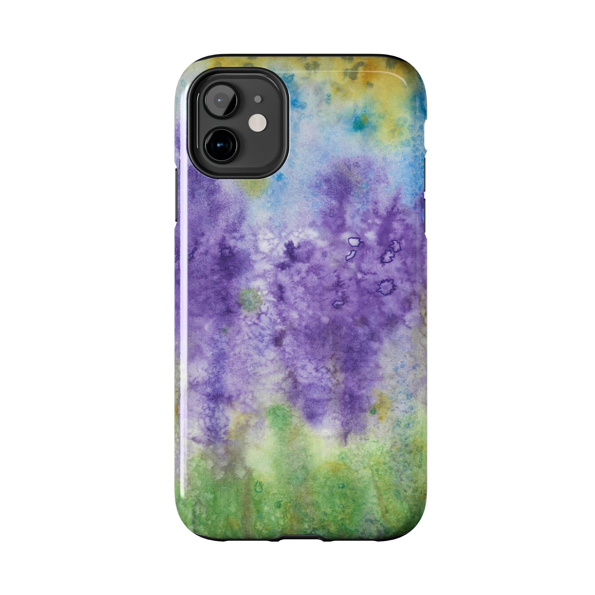 Tough Phone Case - All iPhones and Samsung Galaxys - Exciting Abstract Design #74 Lavender Fields