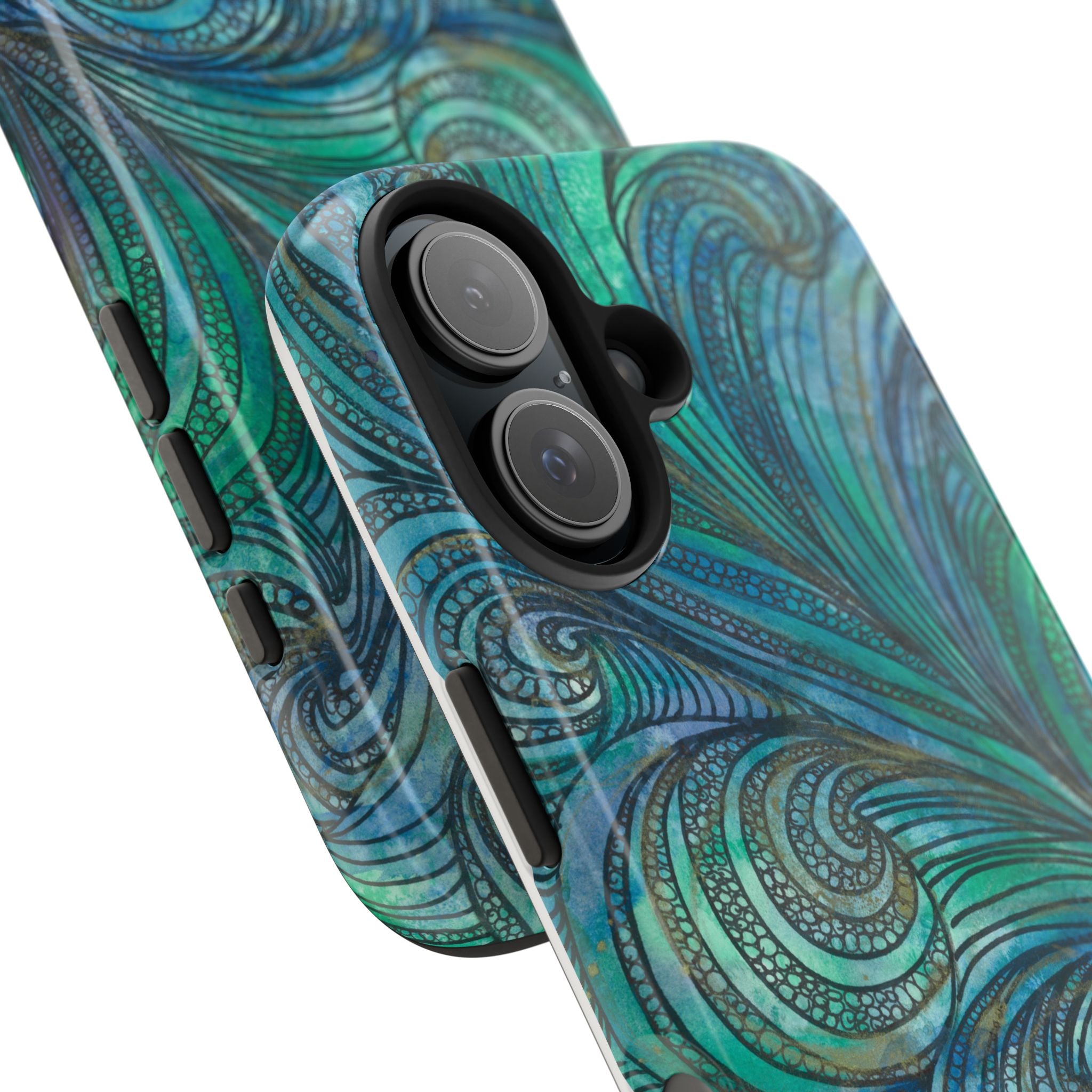 Tough Phone Case - All iPhones and Samsung Galaxys - Exciting Abstract Design #71 Call Of The Sea