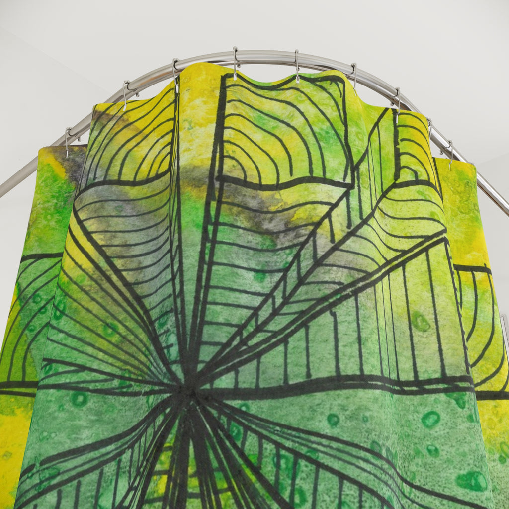 Beautiful Shower Curtains to Refresh Your Bathroom. Colourful Abstract Designs. Perfect For Your Bathroom or Special House-Warming Gift #89 The Wayseers