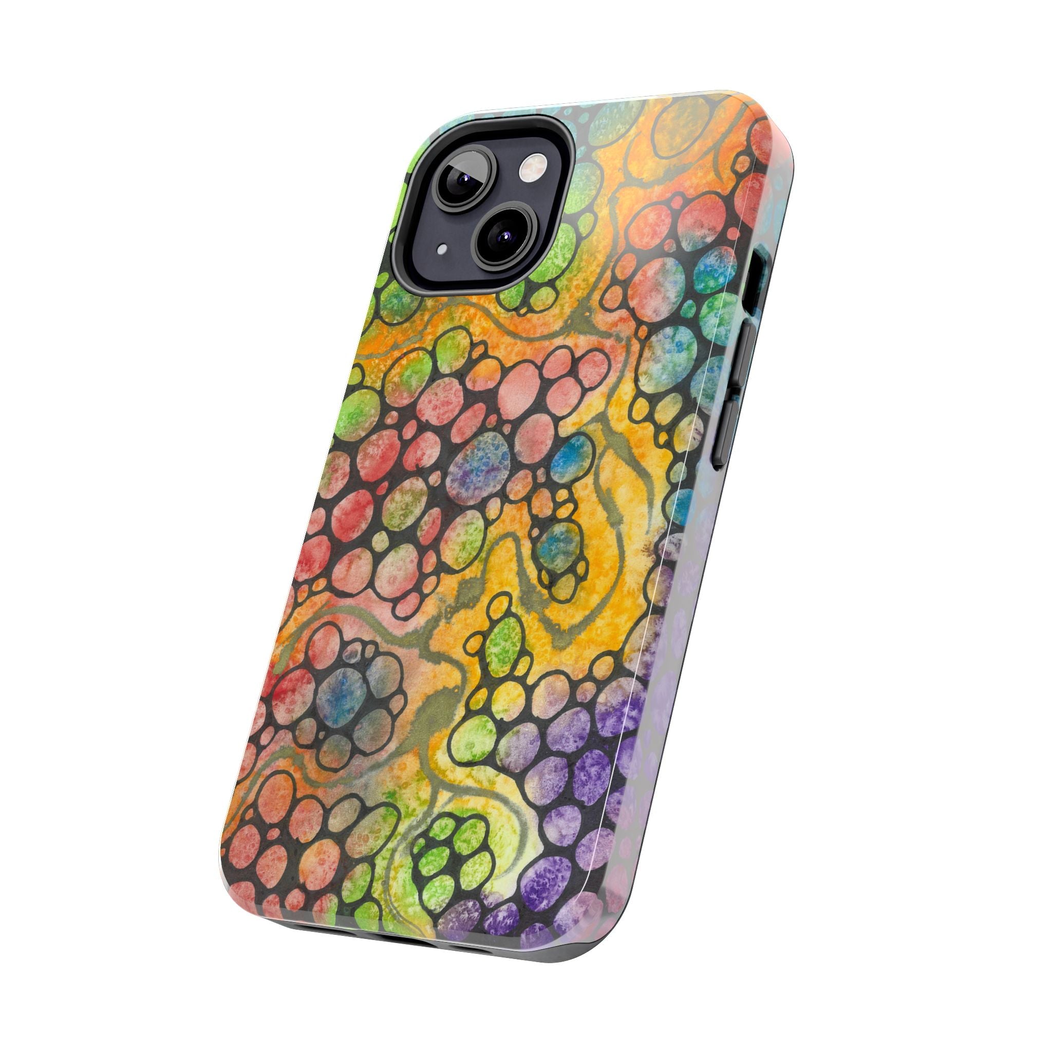 Tough Phone Case - All iPhones and Samsung Galaxys - Exciting Abstract Design #77 River Of Dreams