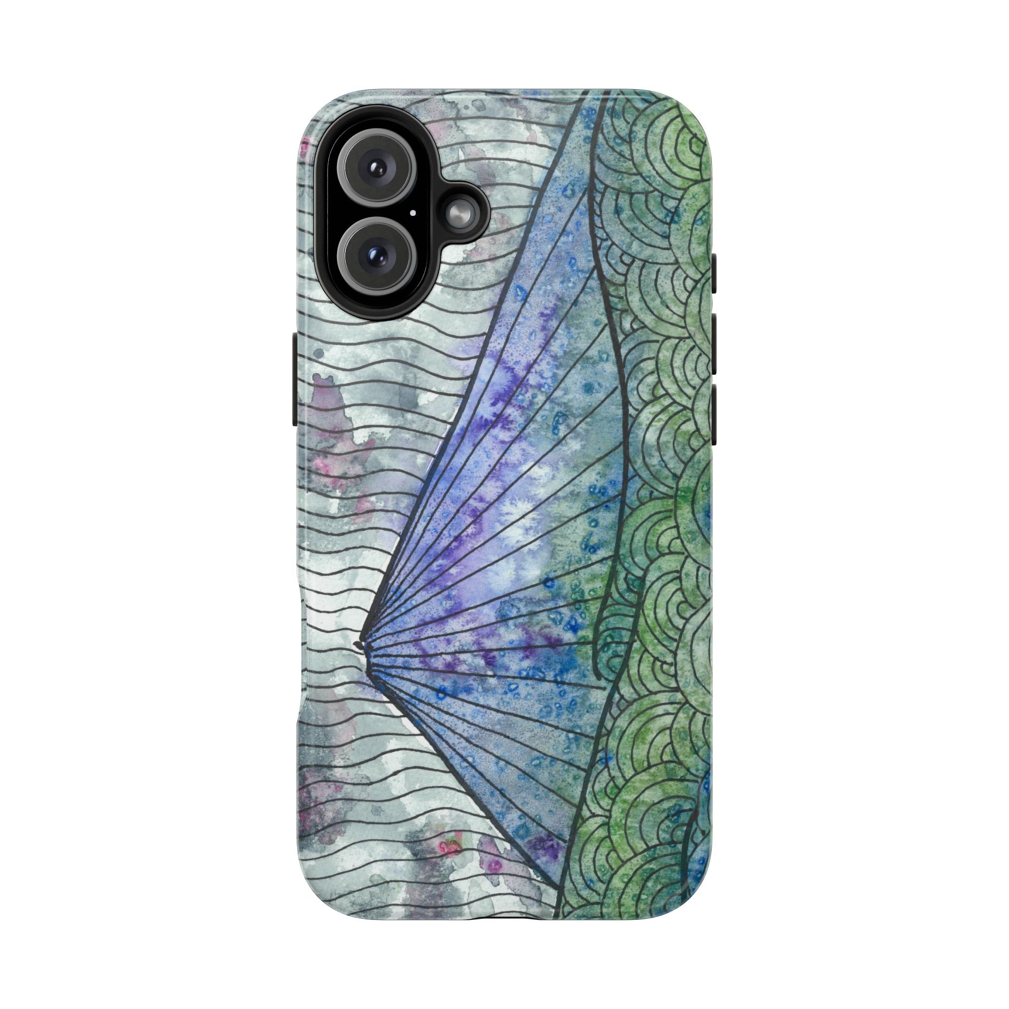 Tough Phone Case - All iPhones and Samsung Galaxys - Exciting Abstract Design #90 Rtanj Pyramid - Serbia