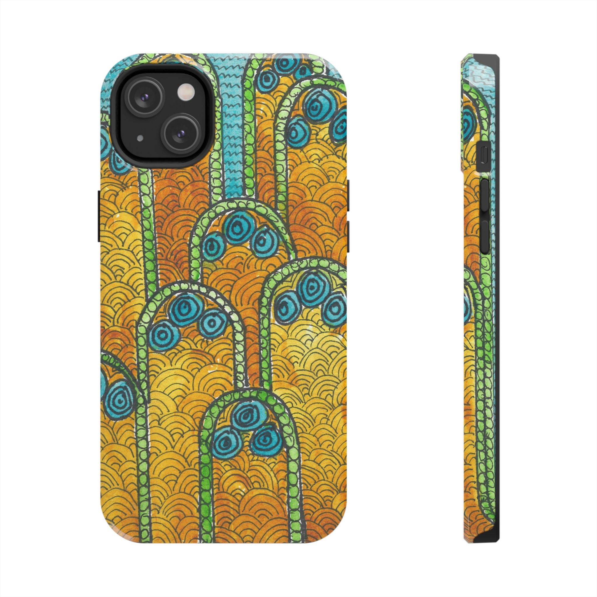 Tough Phone Case - All iPhones and Samsung Galaxys - Exciting Abstract Design #87 Belgrade Impressions - Serbia