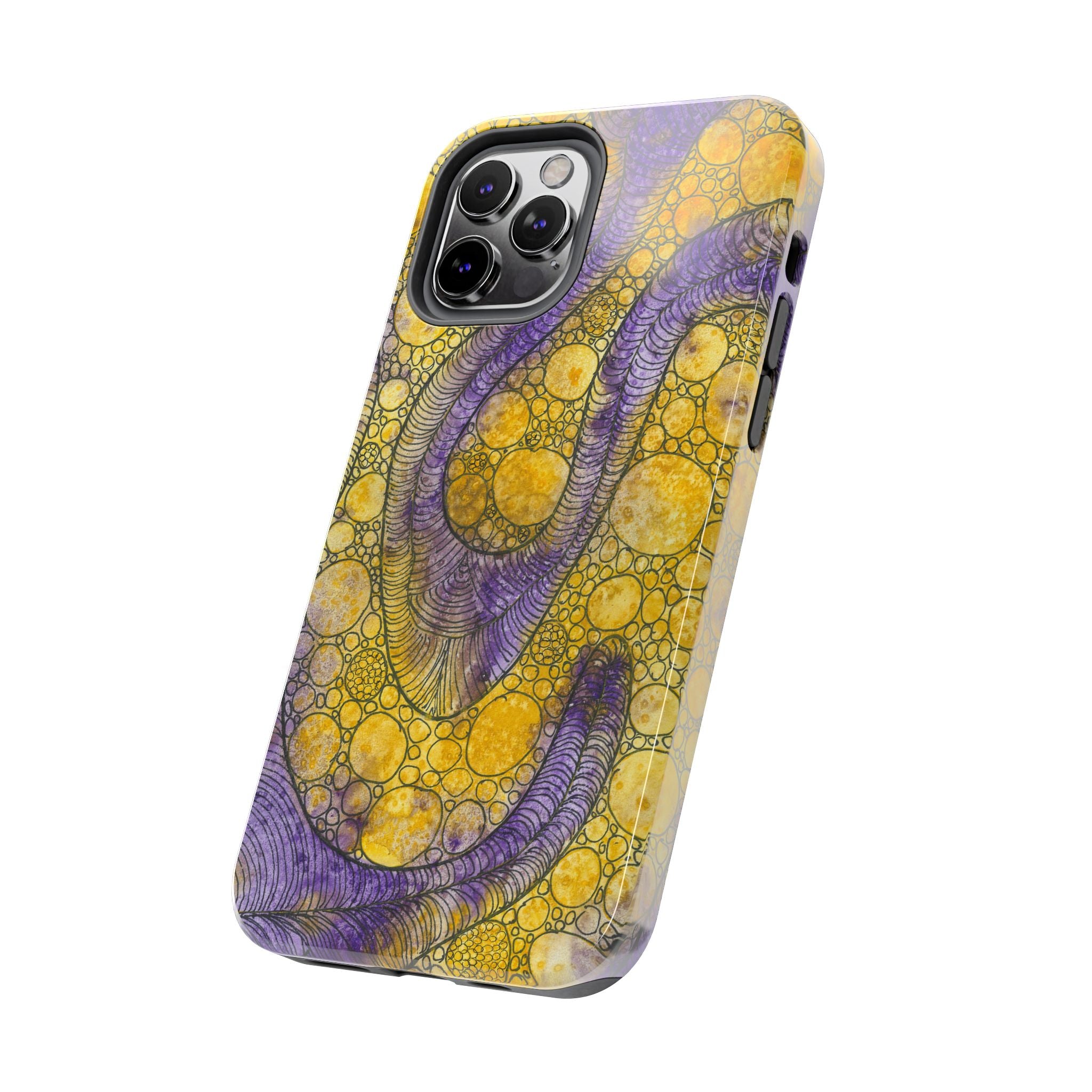 Tough Phone Case - All iPhones and Samsung Galaxys - Exciting Abstract Design #64 Is Now A Good Time?