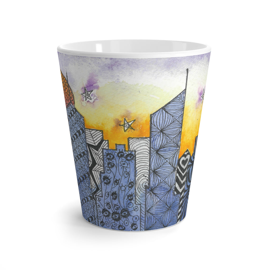 Coffee Mugs and Cups. Colourful Abstract Designs. Perfect for Home, Office or Special Gift #5 In The Shadows