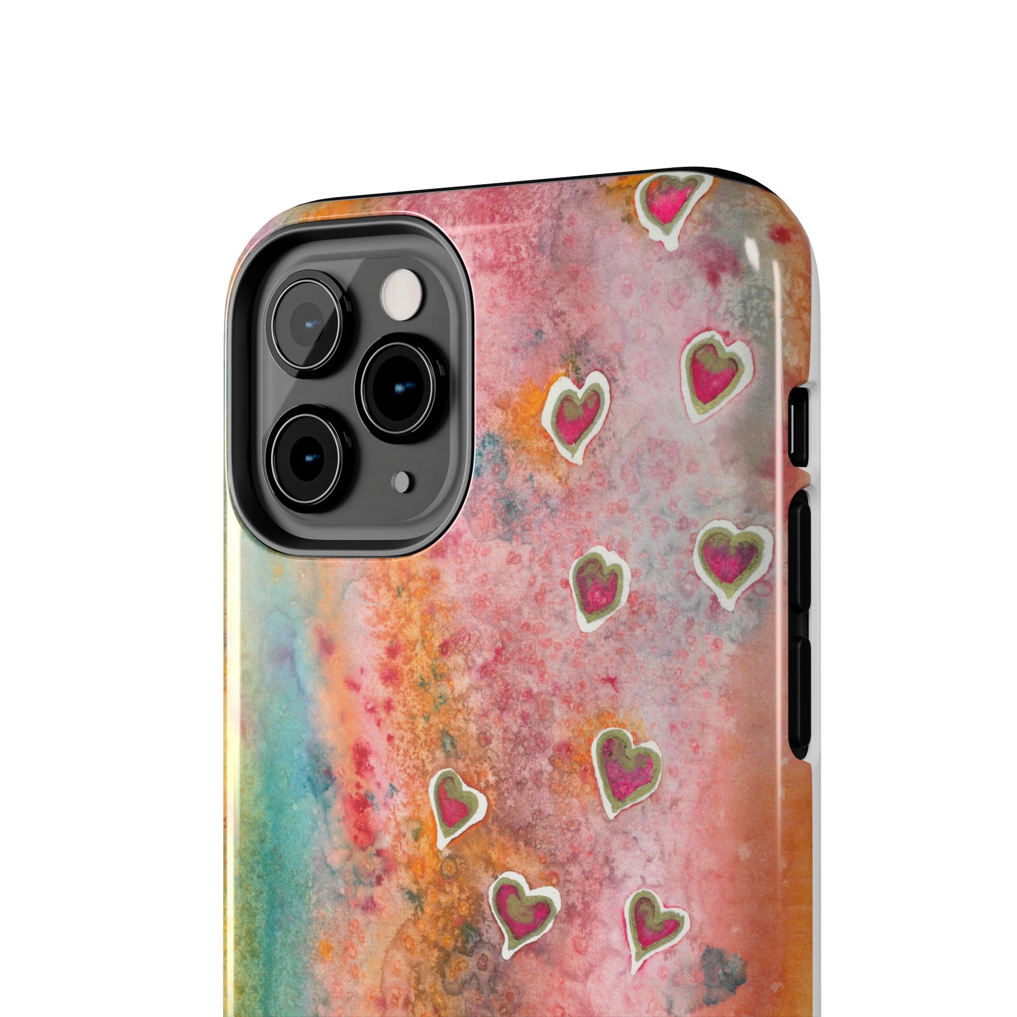 Tough Phone Case - All iPhones and Samsung Galaxys - Exciting Abstract Design #96 Love, Friendship, integrity