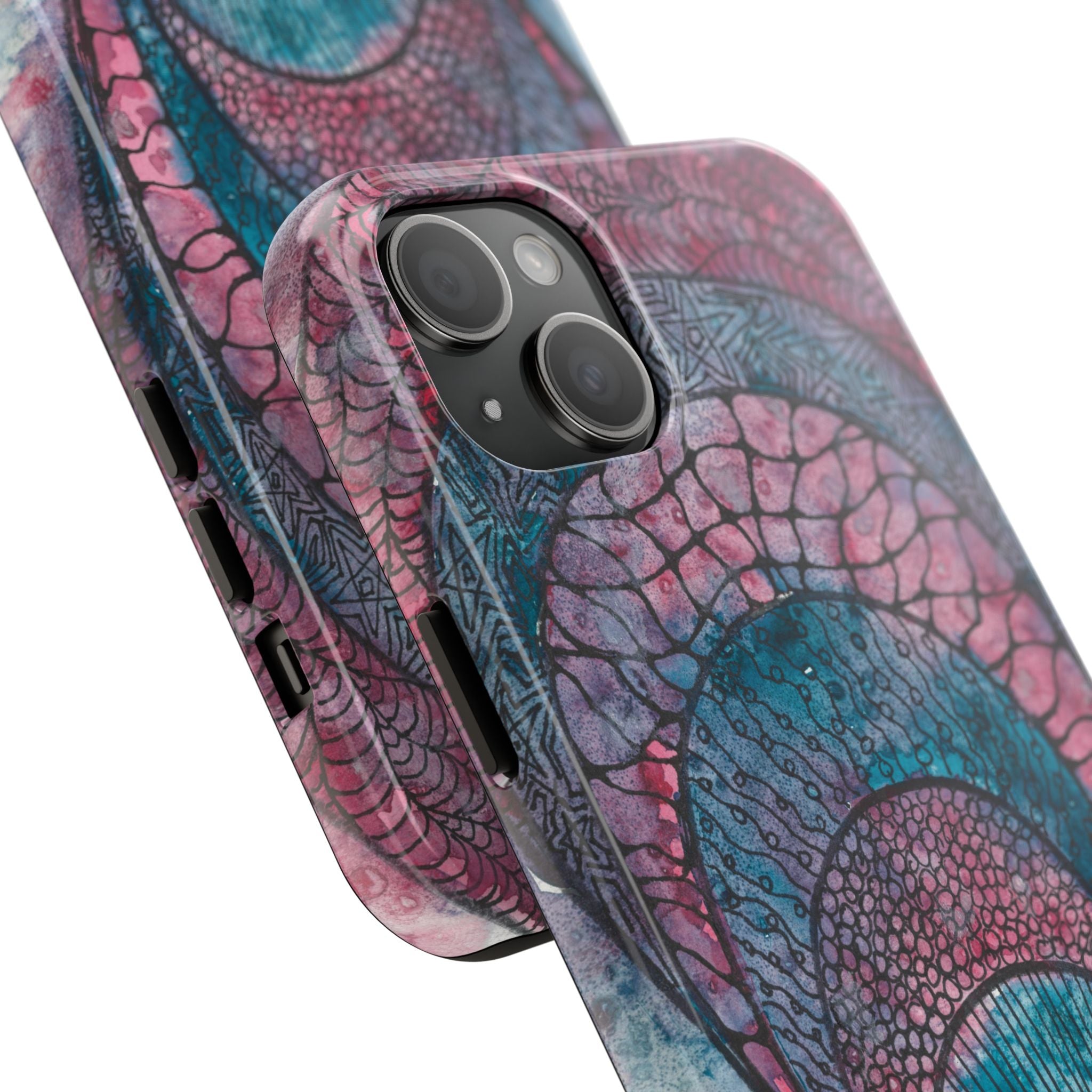 Tough Phone Case - All iPhones and Samsung Galaxys - Exciting Abstract Design #92 The Goddess Lives