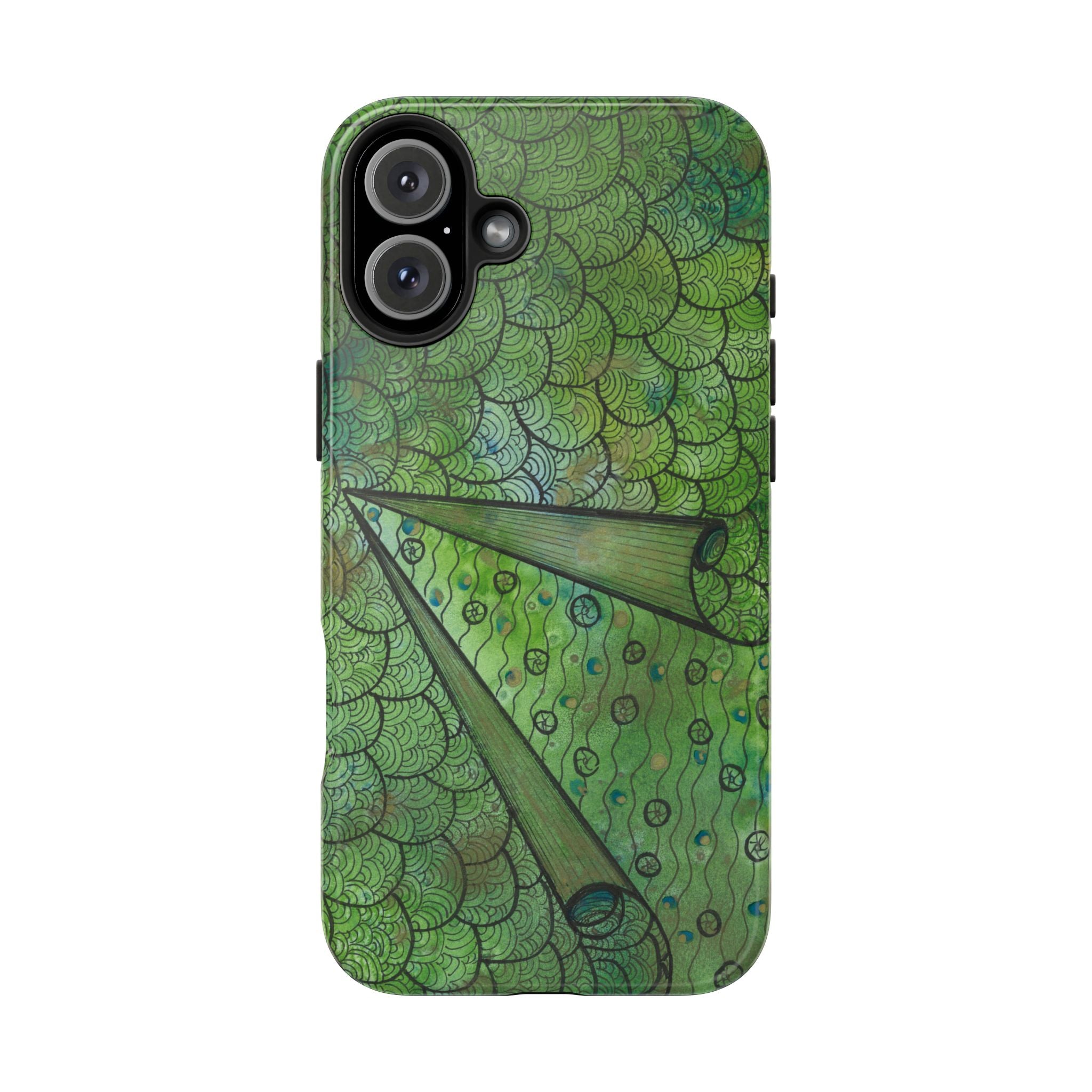 Tough Phone Case - All iPhones and Samsung Galaxys - Exciting Abstract Design #69 New Horizons