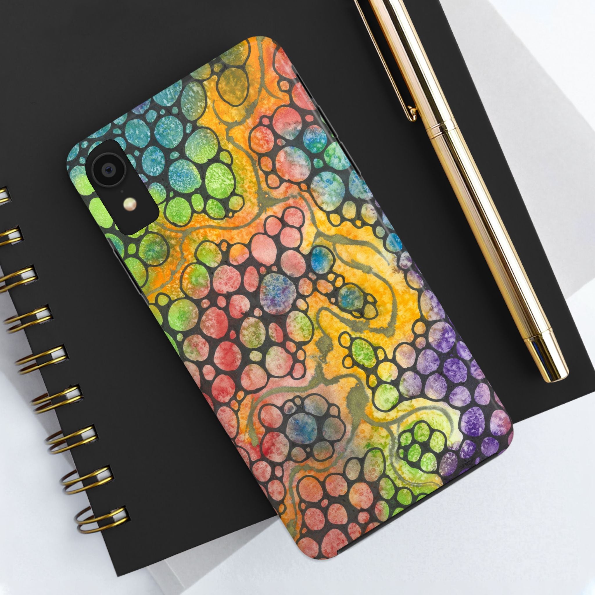Tough Phone Case - All iPhones and Samsung Galaxys - Exciting Abstract Design #77 River Of Dreams