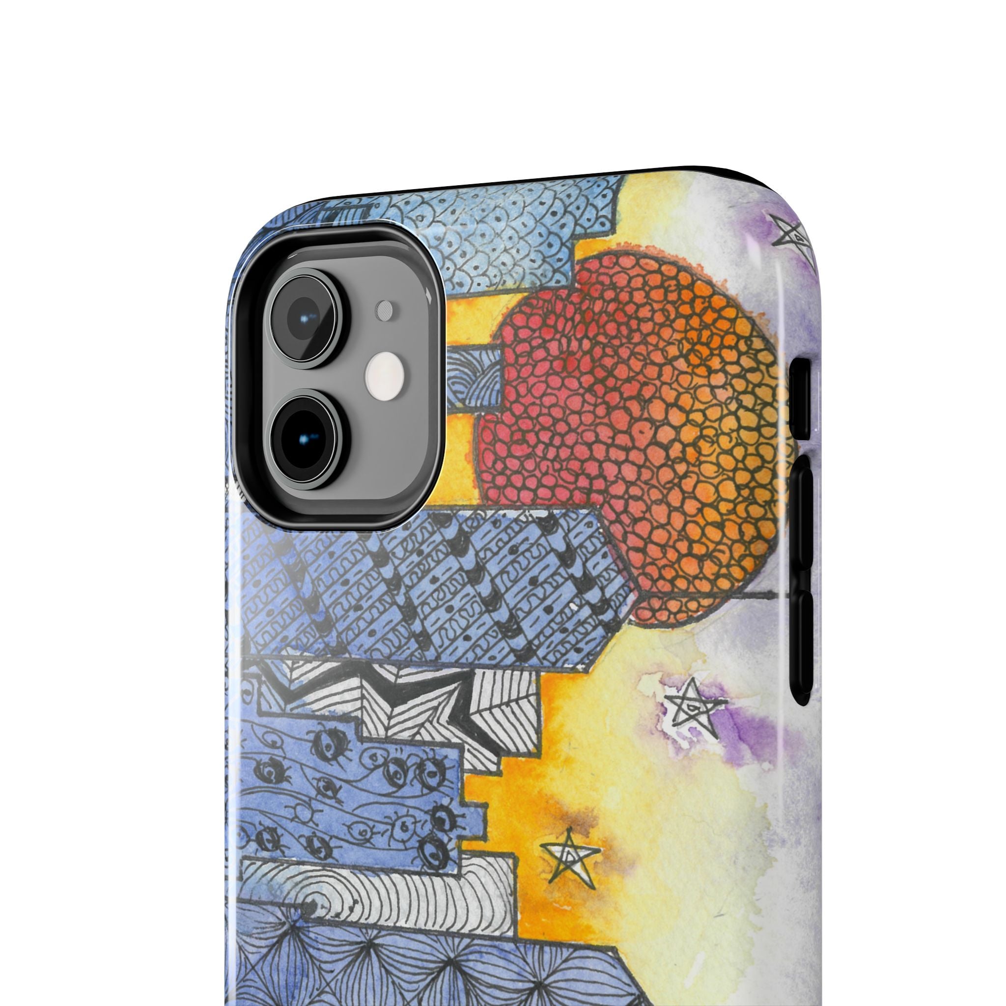 Tough Phone Case - All iPhones and Samsung Galaxys - Exciting Abstract Design #5 In The Shadows