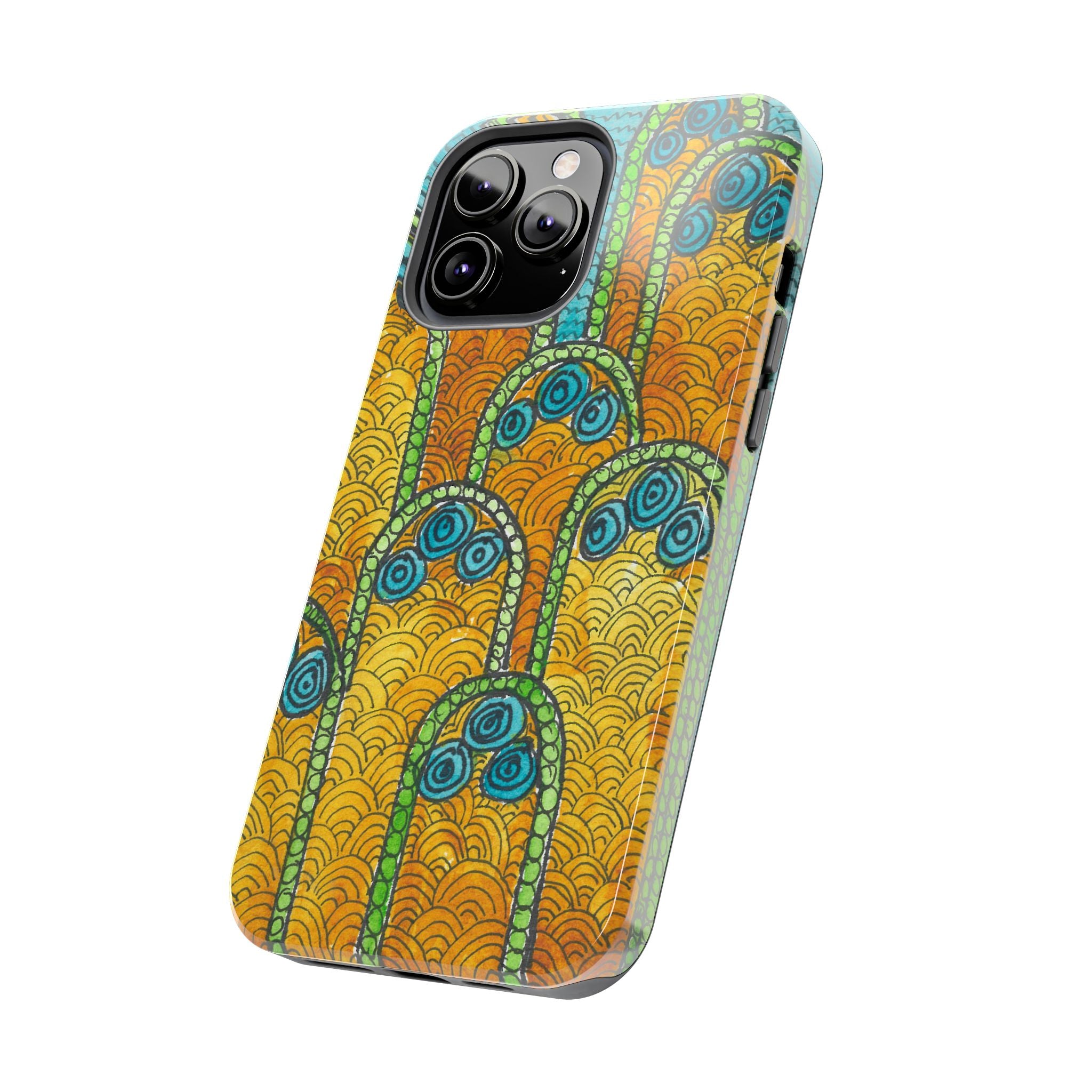 Tough Phone Case - All iPhones and Samsung Galaxys - Exciting Abstract Design #87 Belgrade Impressions - Serbia