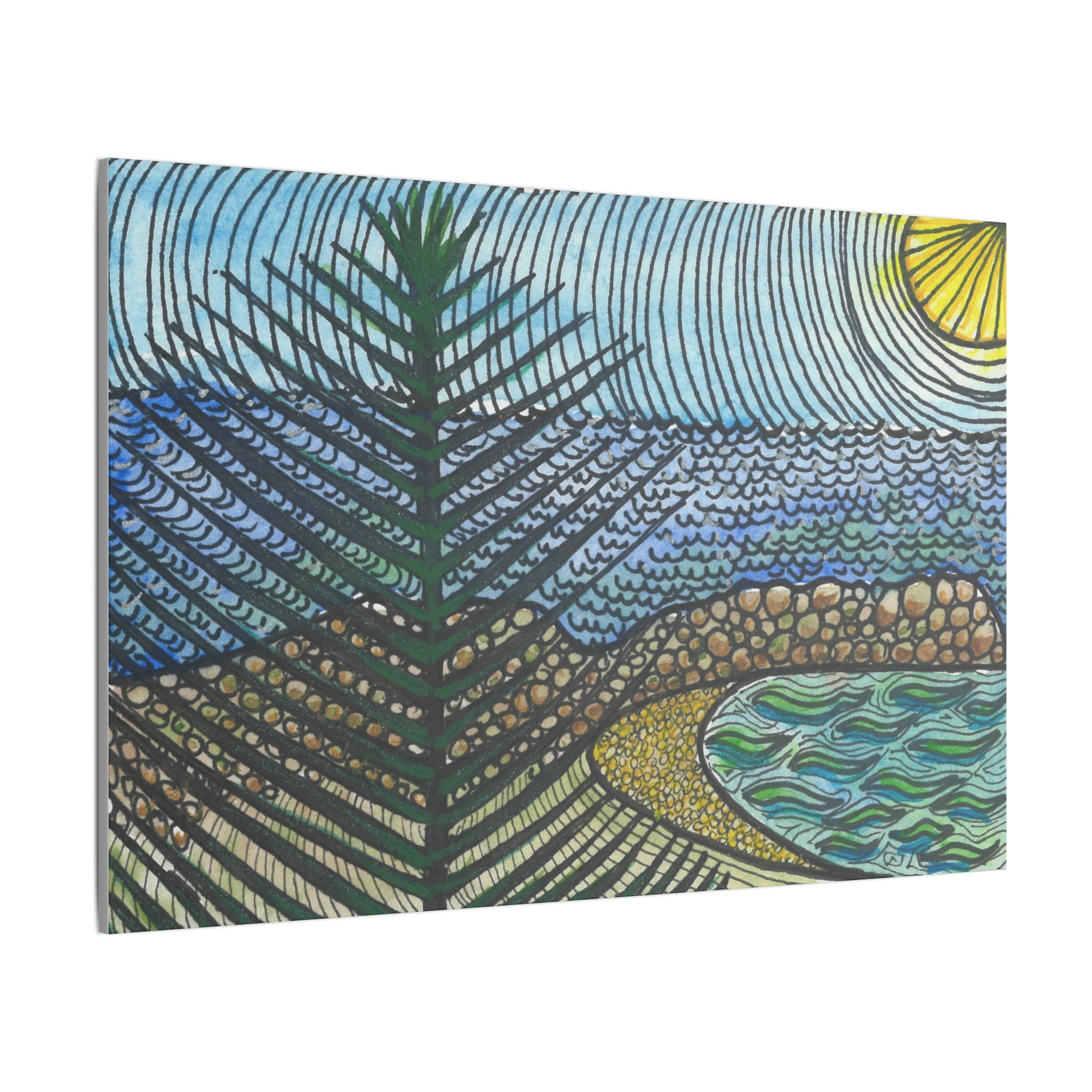 Large Colourful Wall Art, Canvas Prints, For Office, Bedroom or Living Room, or Special Gift #47 Cottesloe