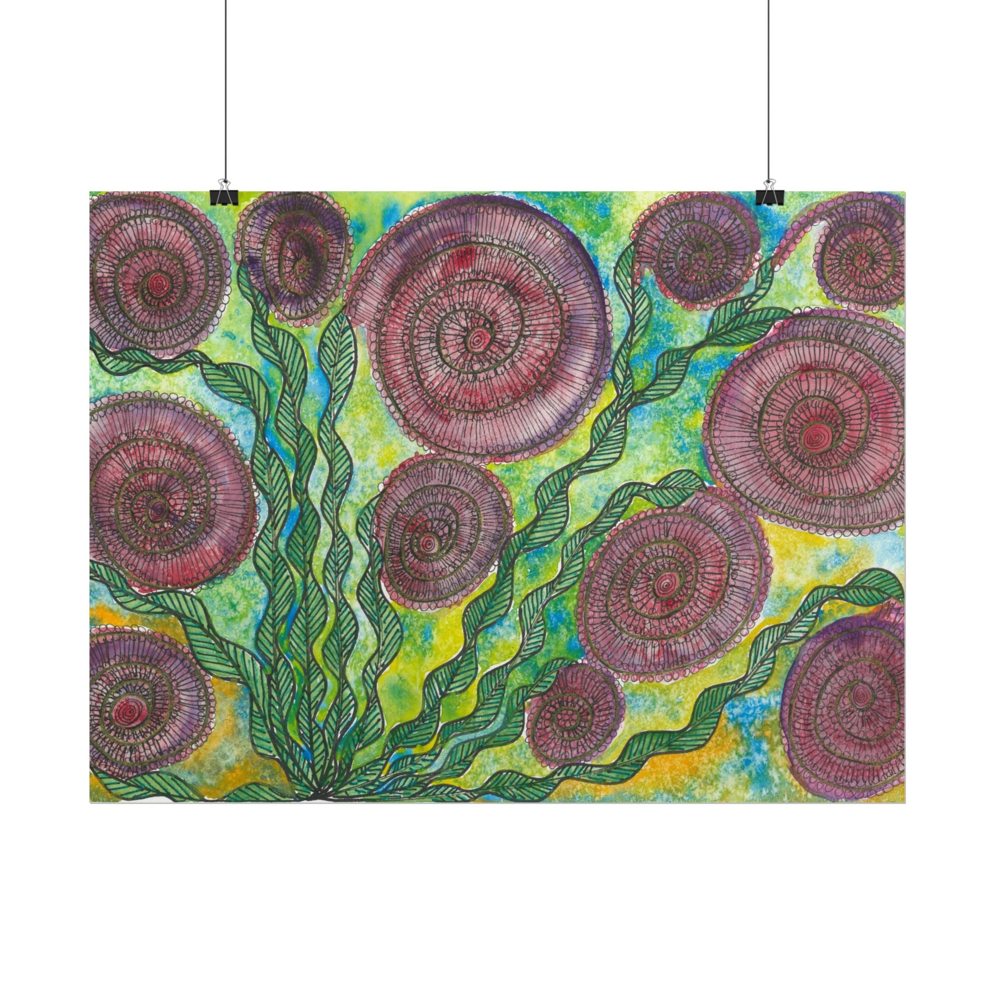 Large Colourful Wall Art, Posters & Prints, For Office, Bedroom or Living Room, or Special Gift #35 Beetroot To Yourself