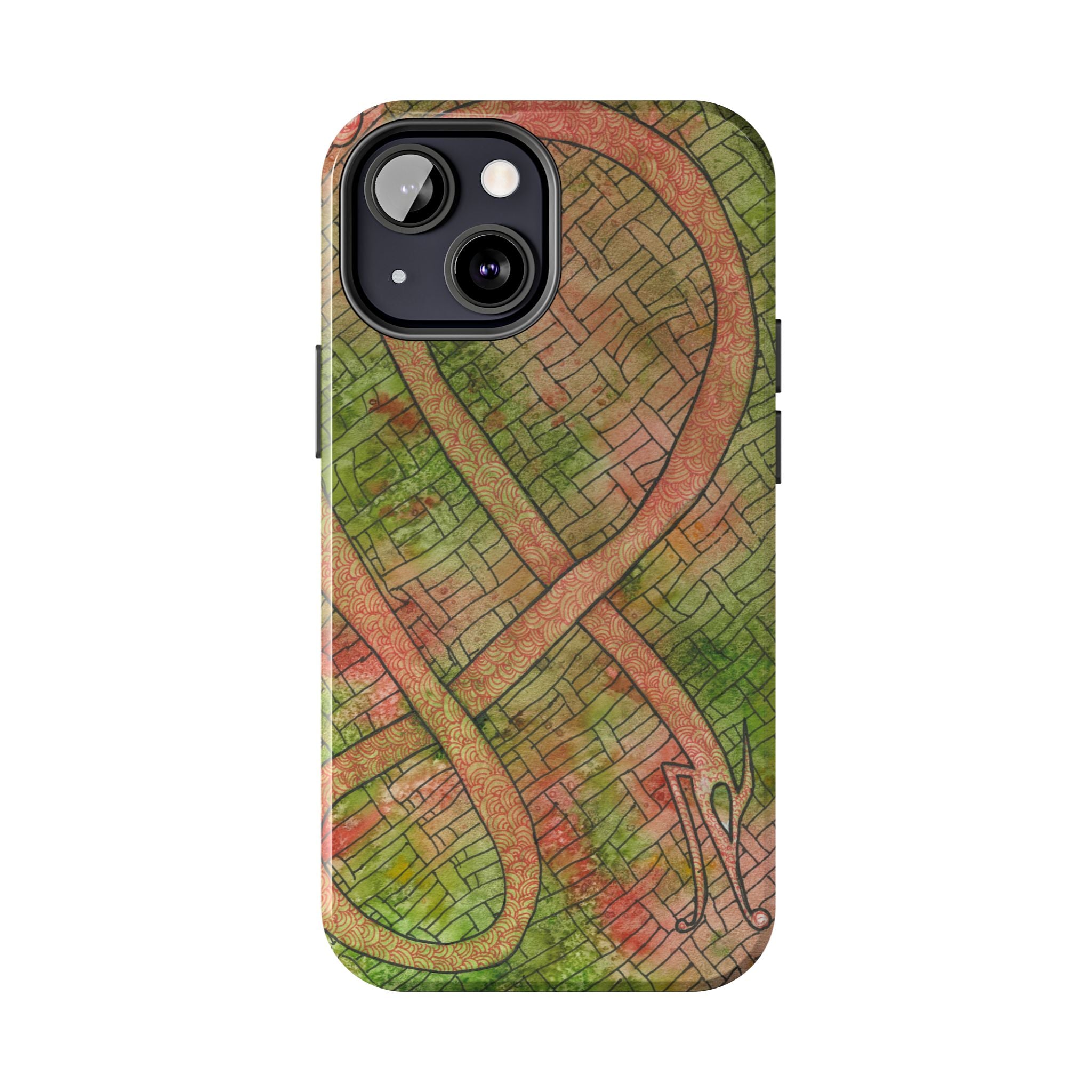 Tough Phone Case - All iPhones and Samsung Galaxys - Exciting Abstract Design #57 Celtic Flavours