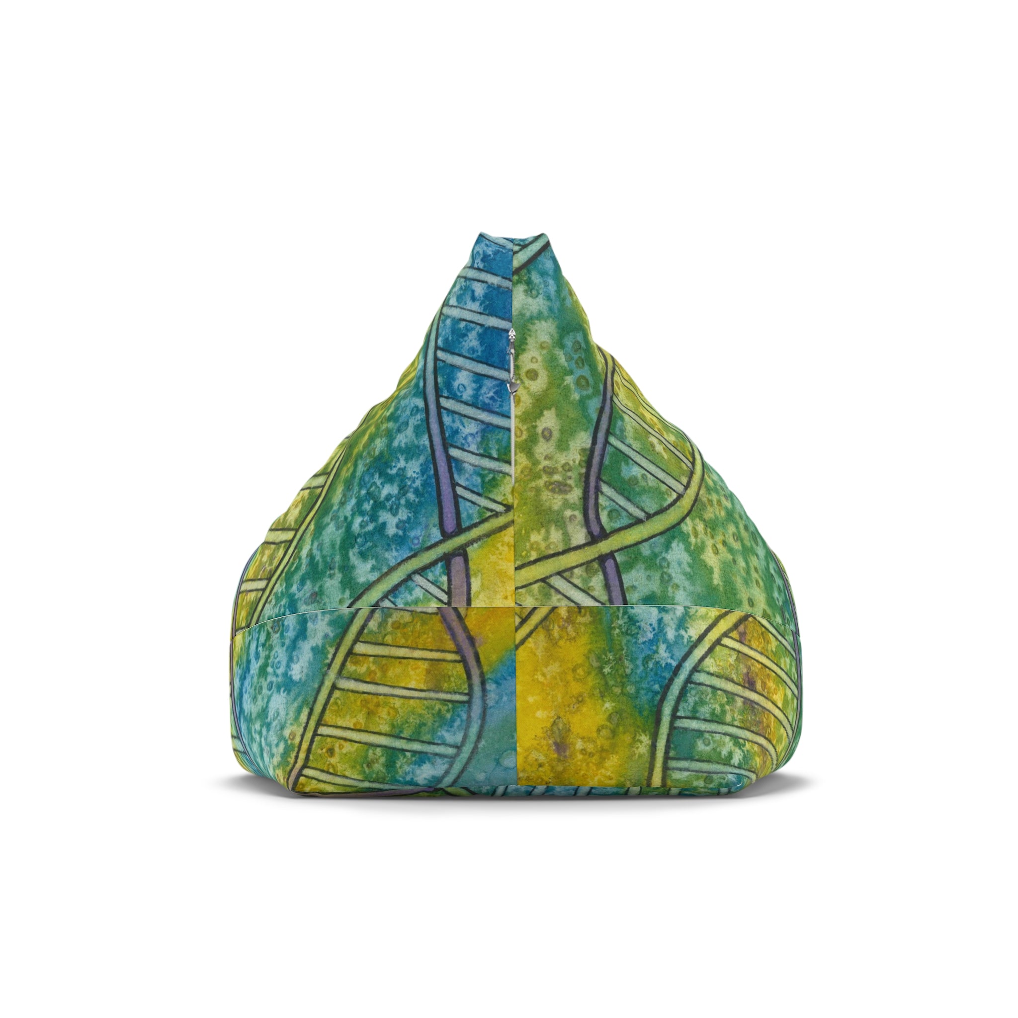 Bean Bag Chair Covers For Indoor & Outdoor - 2 Sizes - Exciting Abstract Design #99 Crop of DNA