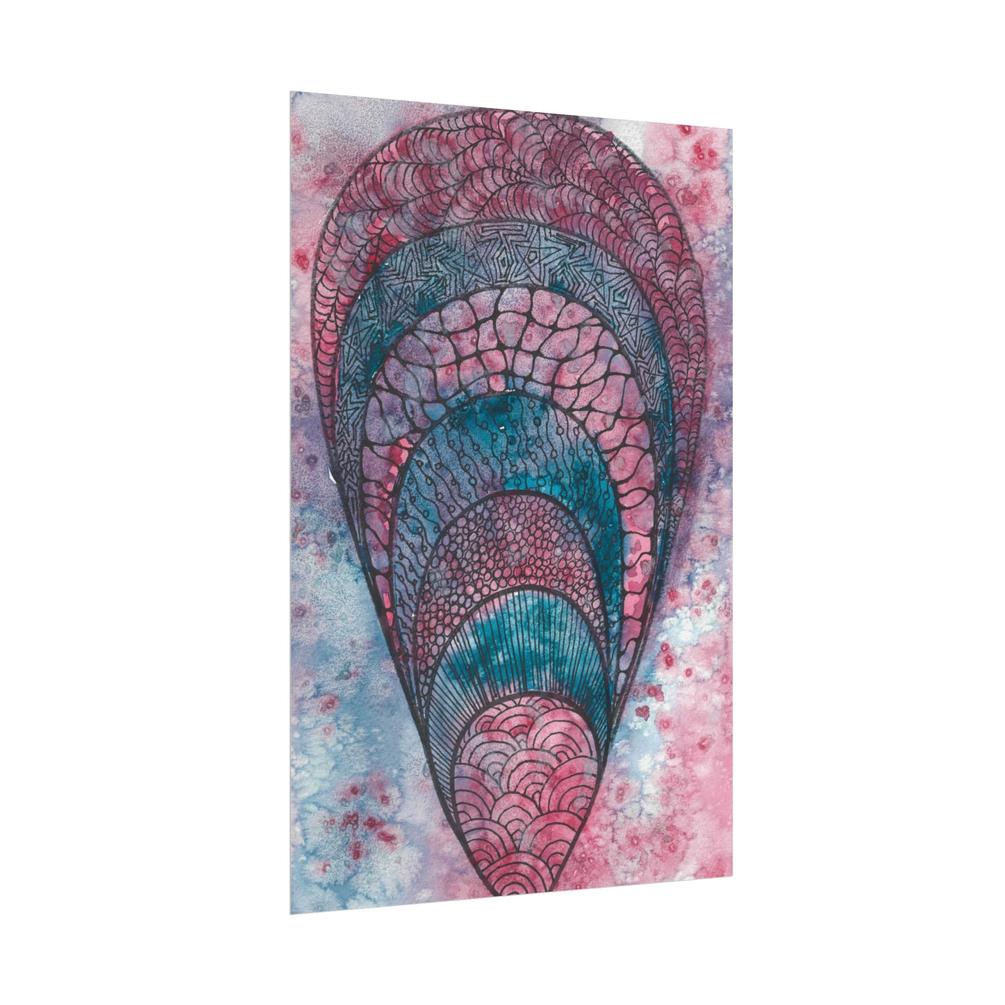Large Colourful Wall Art, Posters & Prints, For Office, Bedroom or Living Room, or Special Gift #92 The Goddess Lives