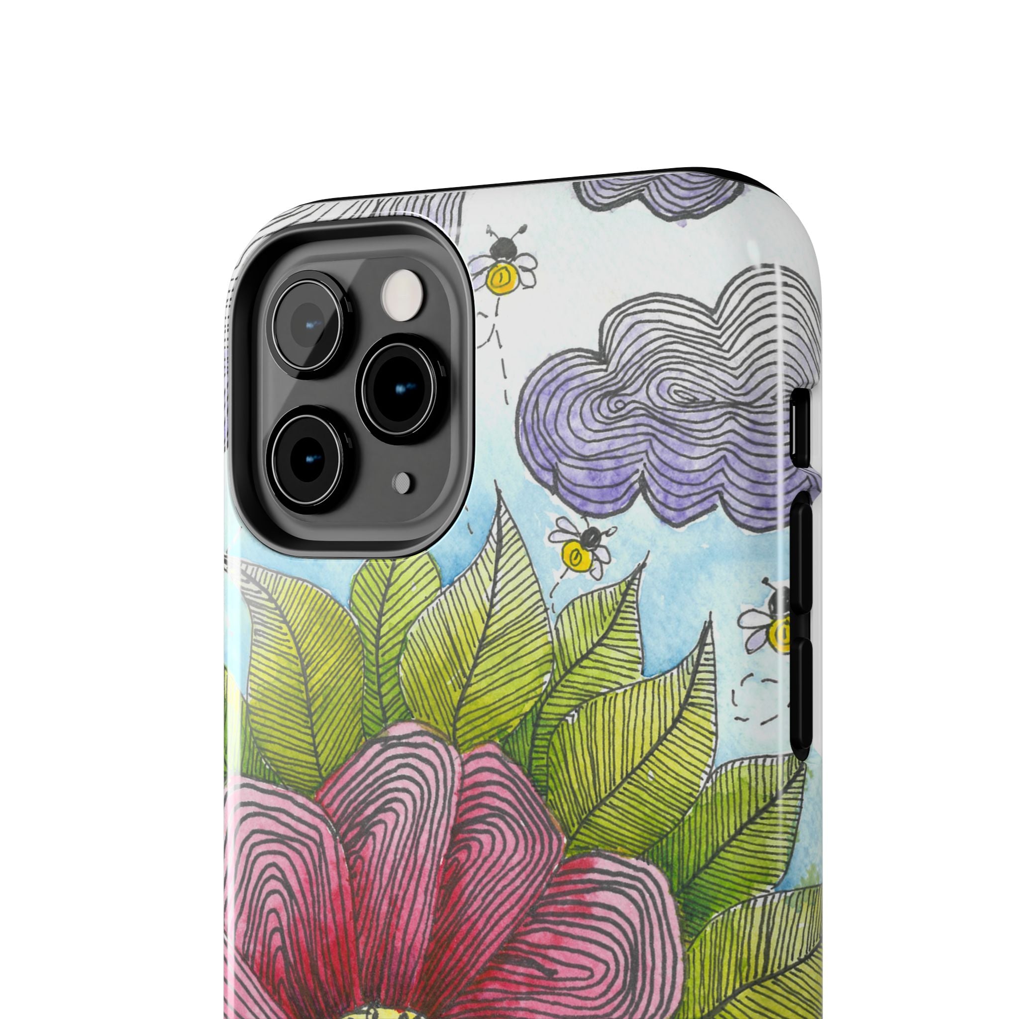 Tough Phone Case - All iPhones and Samsung Galaxys - Exciting Abstract Design  #4 Bloom'n