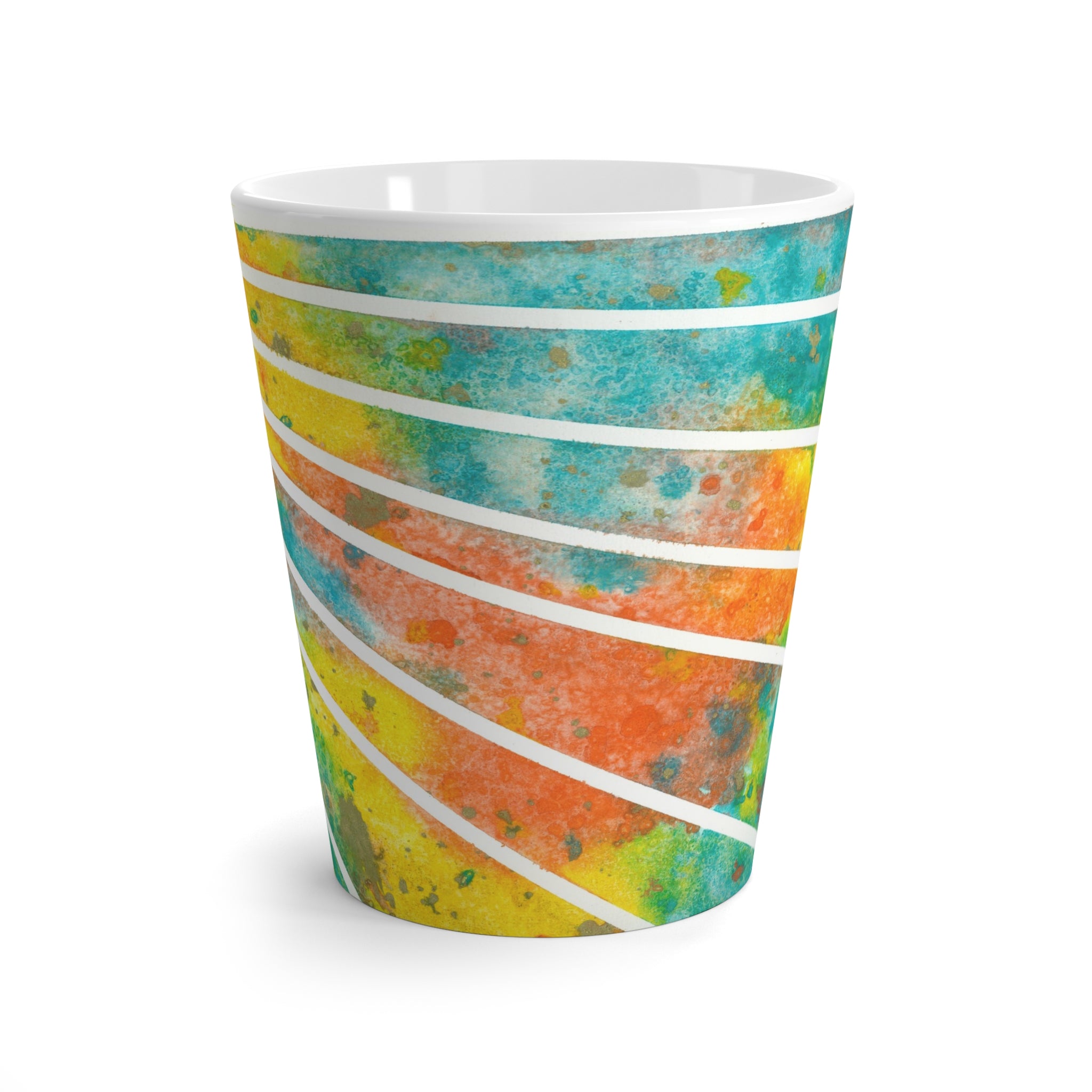 Coffee Mugs and Cups. Colourful Abstract Designs. Perfect for Home, Office or Special Gift #101 Your Energy Radiates