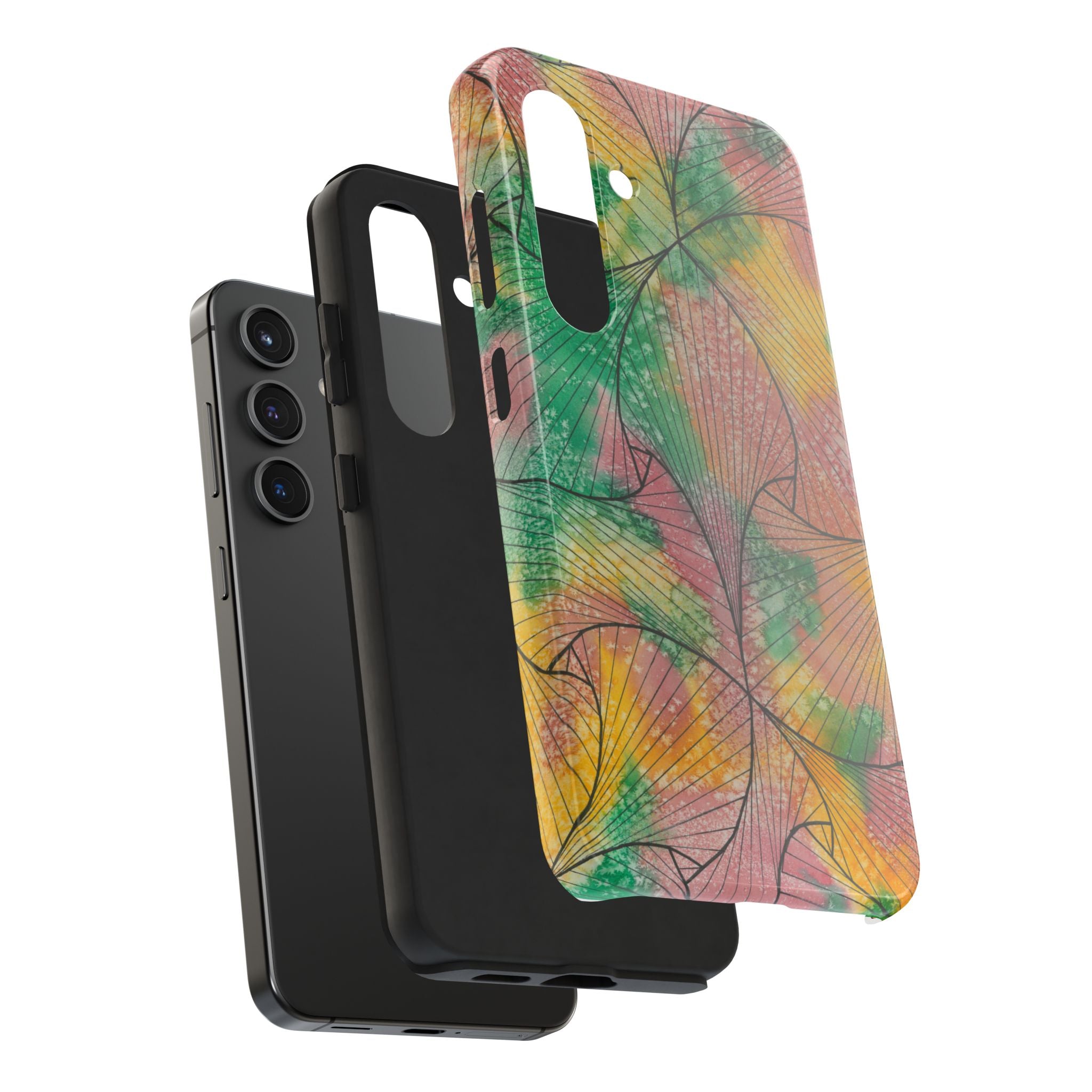 Tough Phone Case - All iPhones and Samsung Galaxys - Exciting Abstract Design #49 Health Well Being