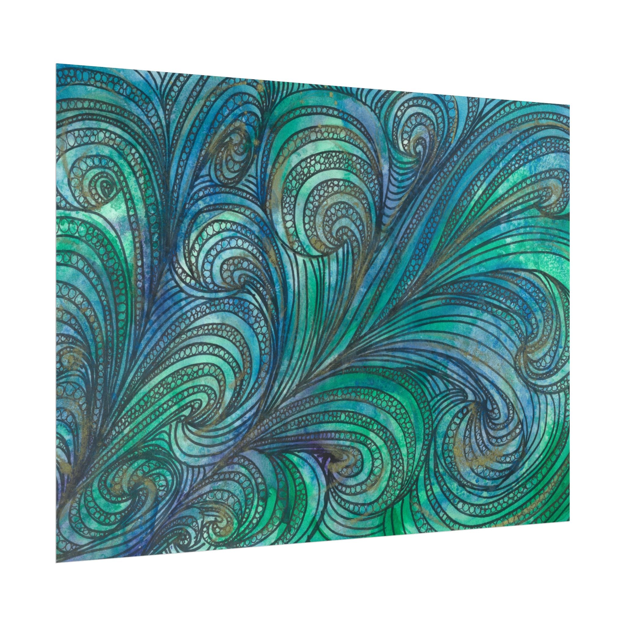 Large Colourful Wall Art, Posters & Prints, For Office, Bedroom or Living Room, or Special Gift #71 Call Of The Sea