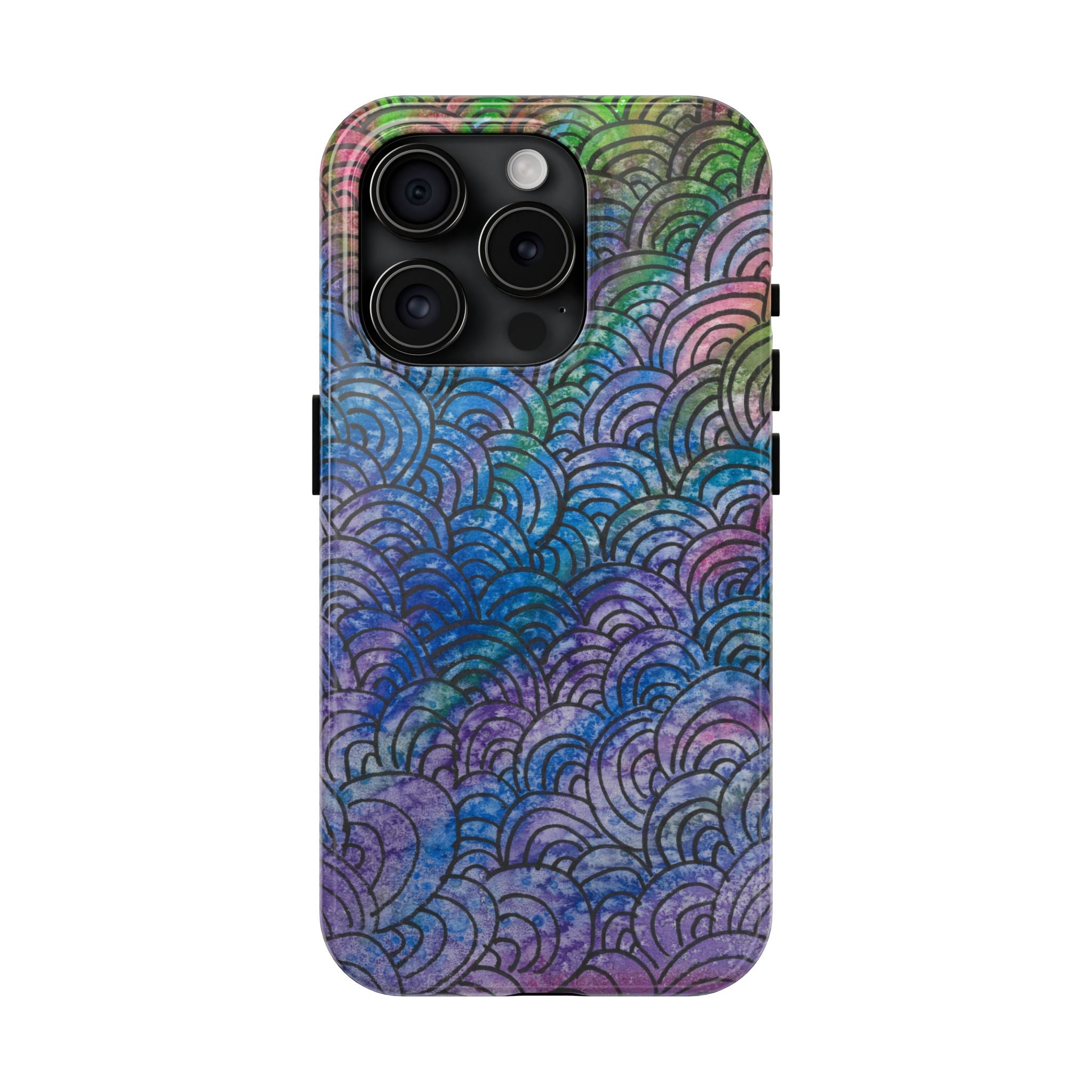 Tough Phone Case - All iPhones and Samsung Galaxys - Exciting Abstract Design #84 Ah! The Past