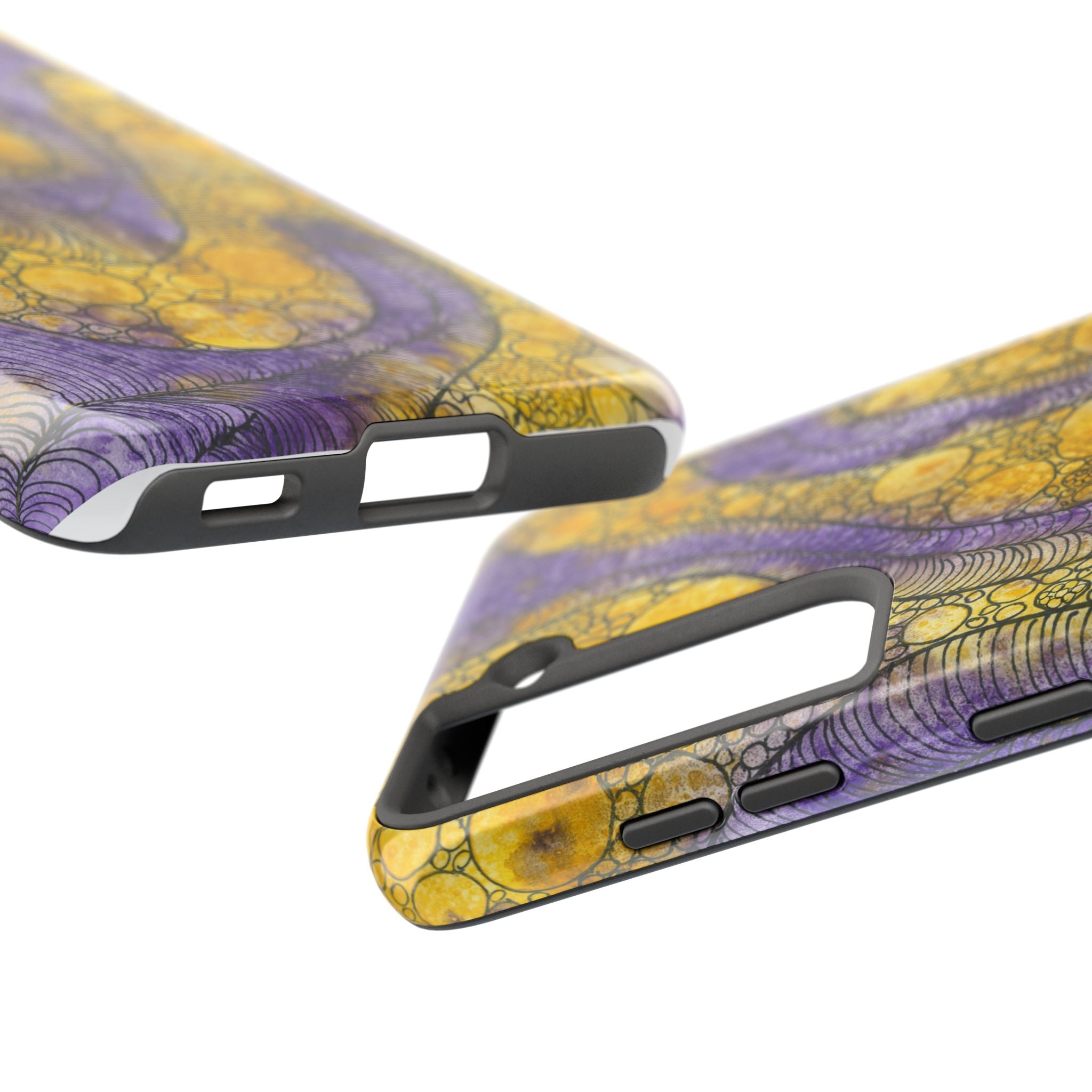 Tough Phone Case - All iPhones and Samsung Galaxys - Exciting Abstract Design #64 Is Now A Good Time?