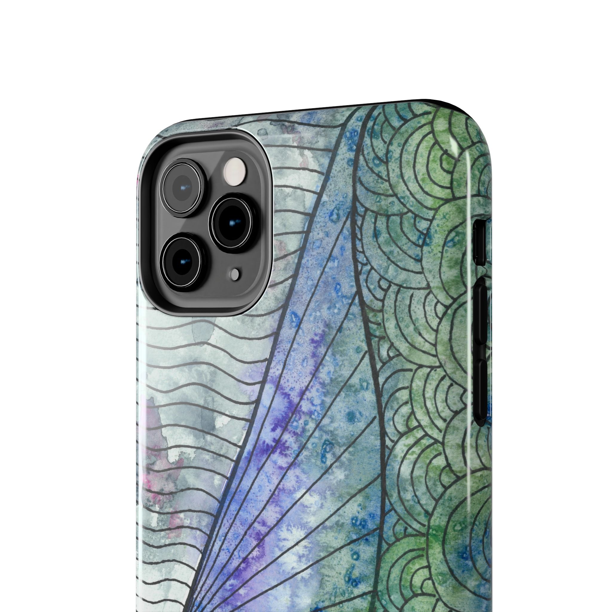 Tough Phone Case - All iPhones and Samsung Galaxys - Exciting Abstract Design #90 Rtanj Pyramid - Serbia