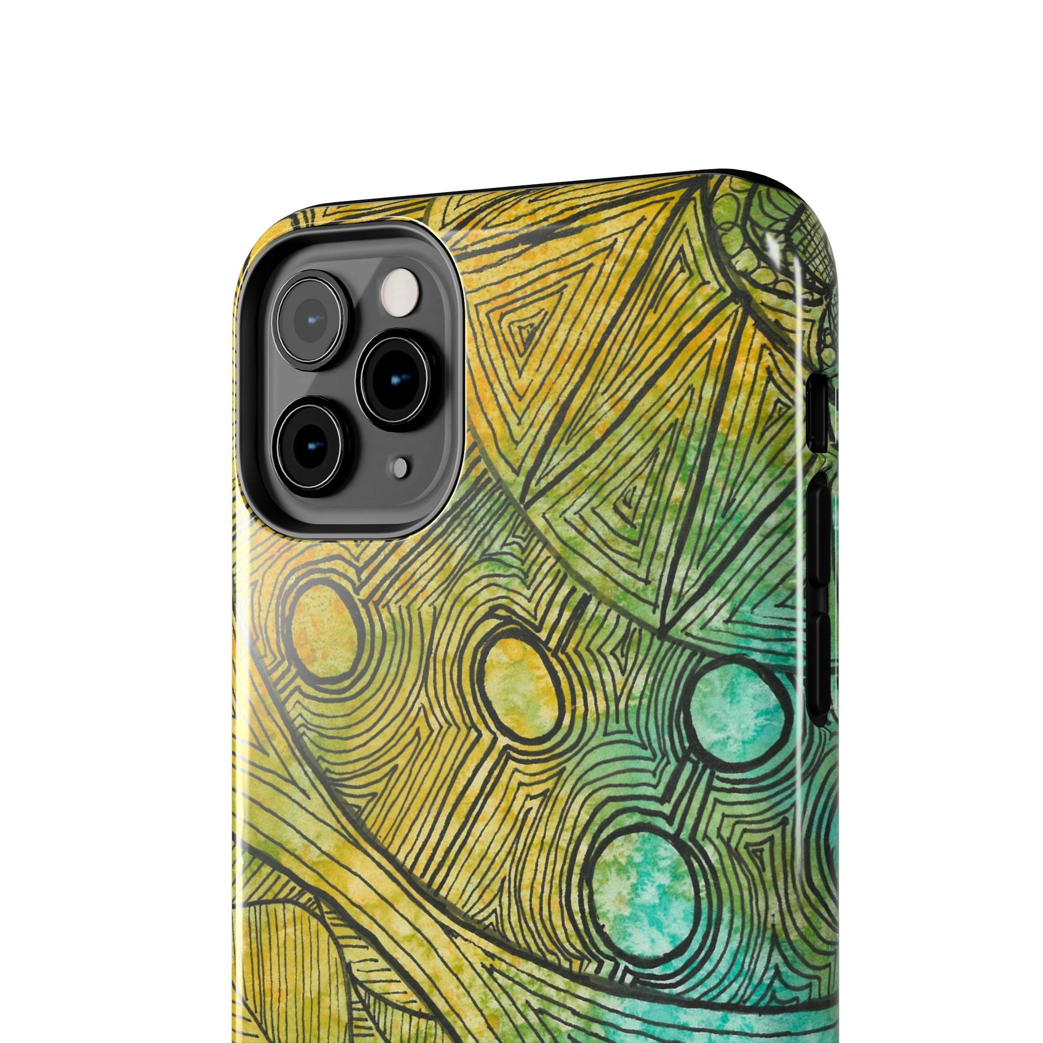 Tough Phone Case - All iPhones and Samsung Galaxys - Exciting Abstract Design #27 Come What May
