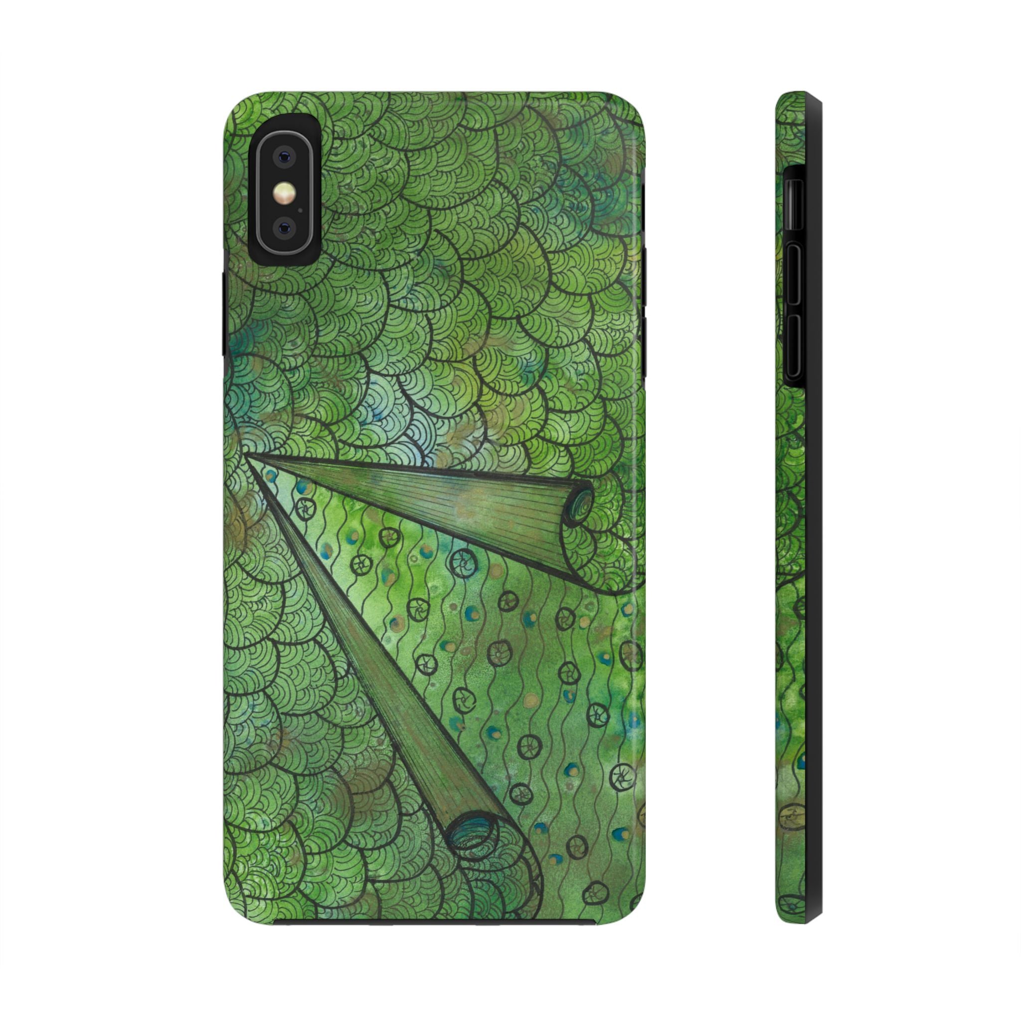 Tough Phone Case - All iPhones and Samsung Galaxys - Exciting Abstract Design #69 New Horizons