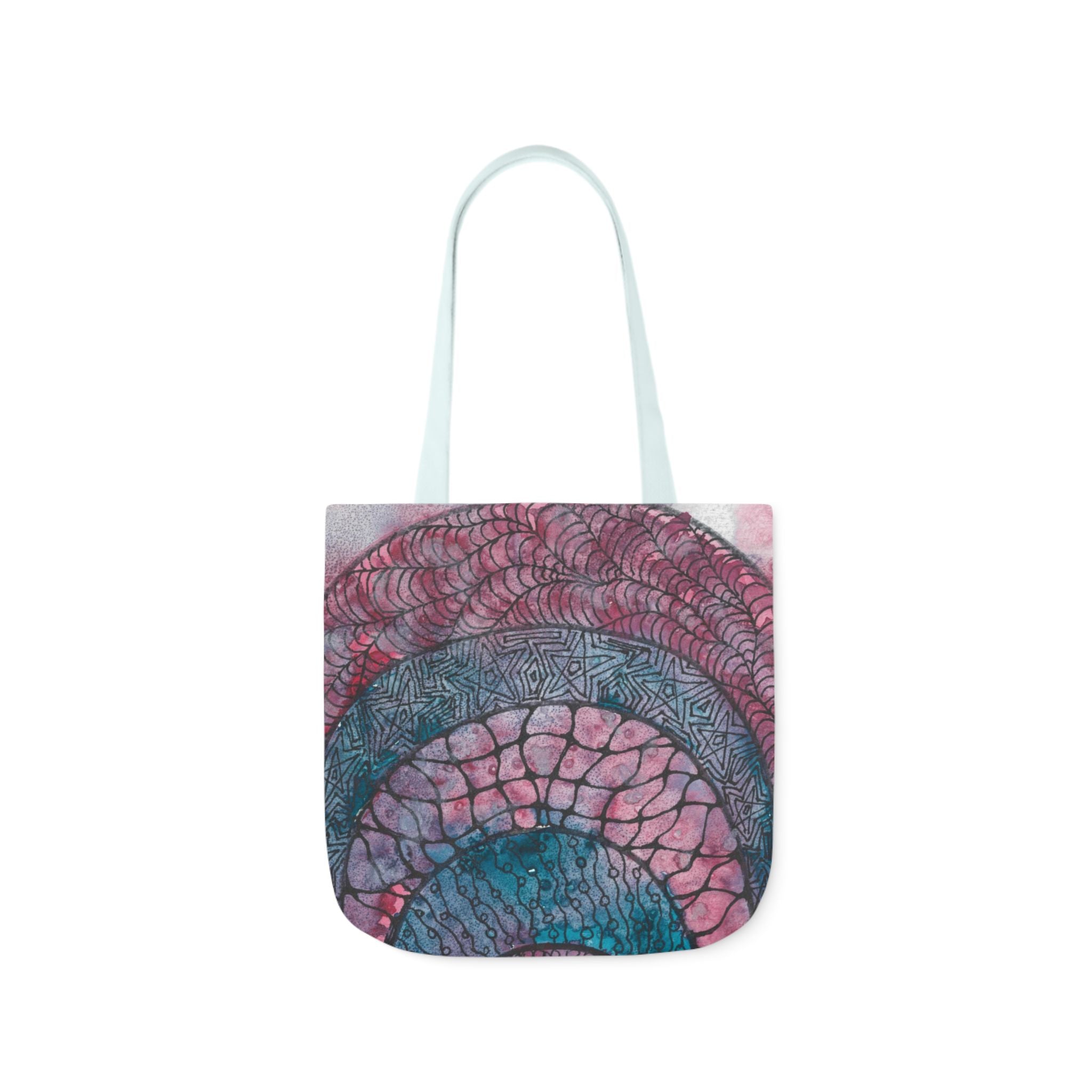 Canvas Tote Bags, Colourful Abstract Designs, 5-Color Straps, 3 Sizes.  For Family and friends or a Special Gift #92 The Goddess Lives