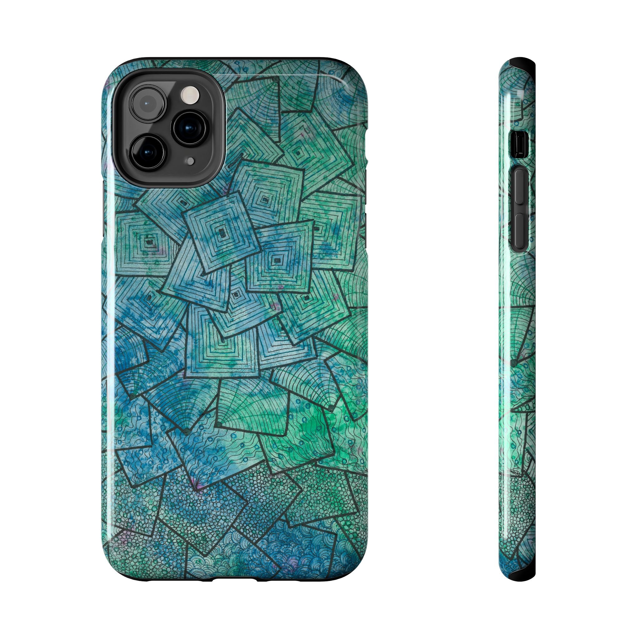 Tough Phone Case - All iPhones and Samsung Galaxys - Exciting Abstract Design #65 And The Answer Is