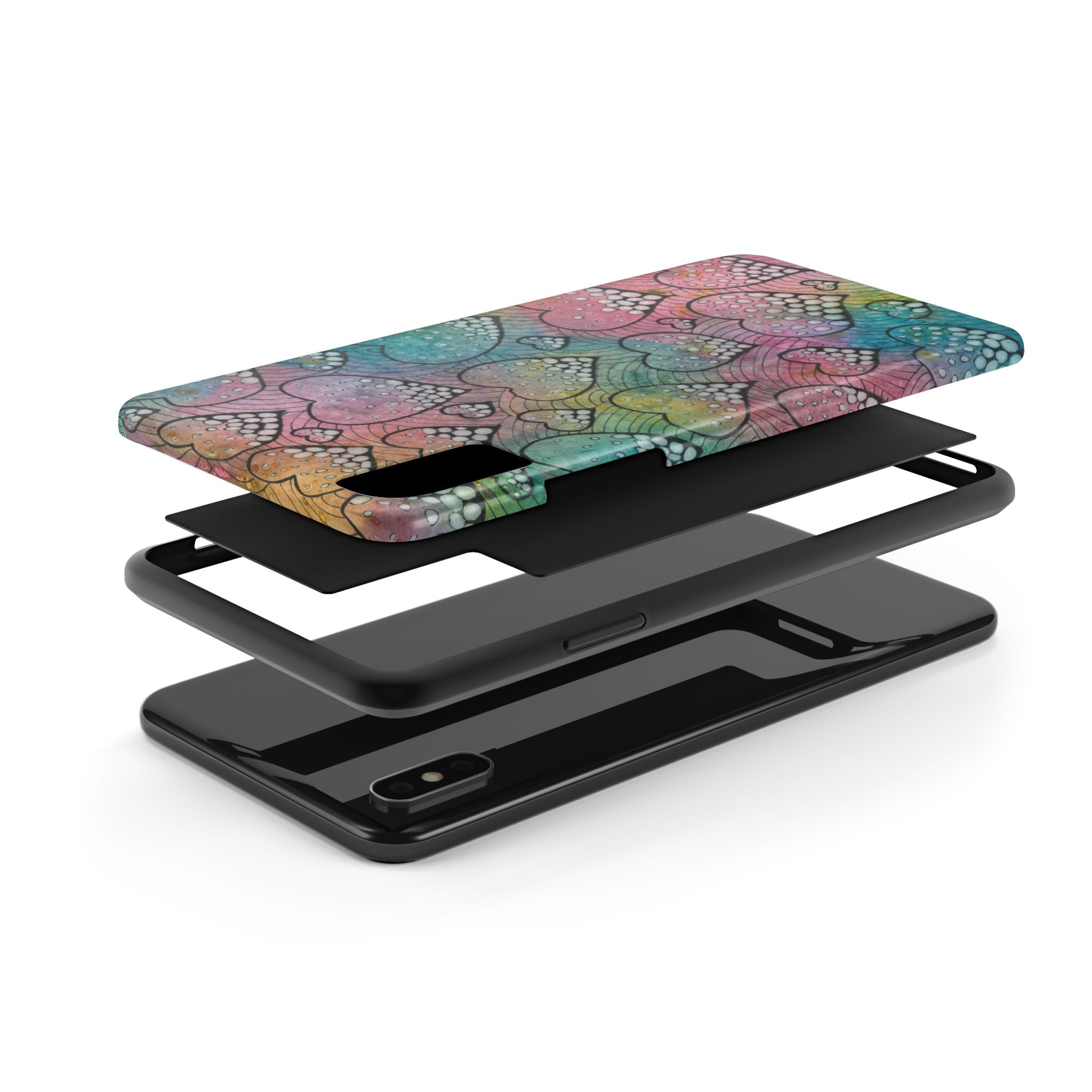 Tough Phone Case - All iPhones and Samsung Galaxys - Exciting Abstract Design #97 What's Love Got To Do With It