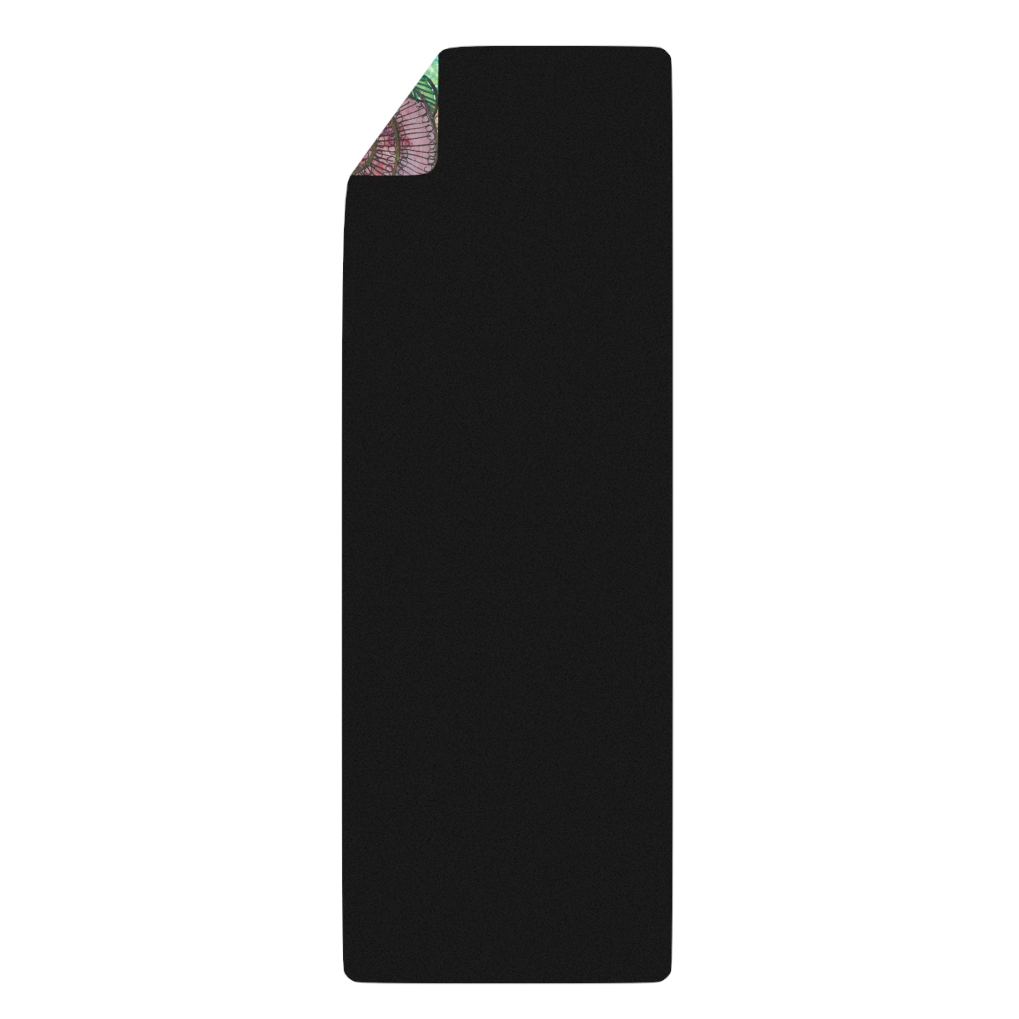 Yoga Mats and Gym Mats. Colourful Abstract Designs. Perfect for Home, Yoga or Gym Class, or a Special Gift #35 Beetroot To Yourself