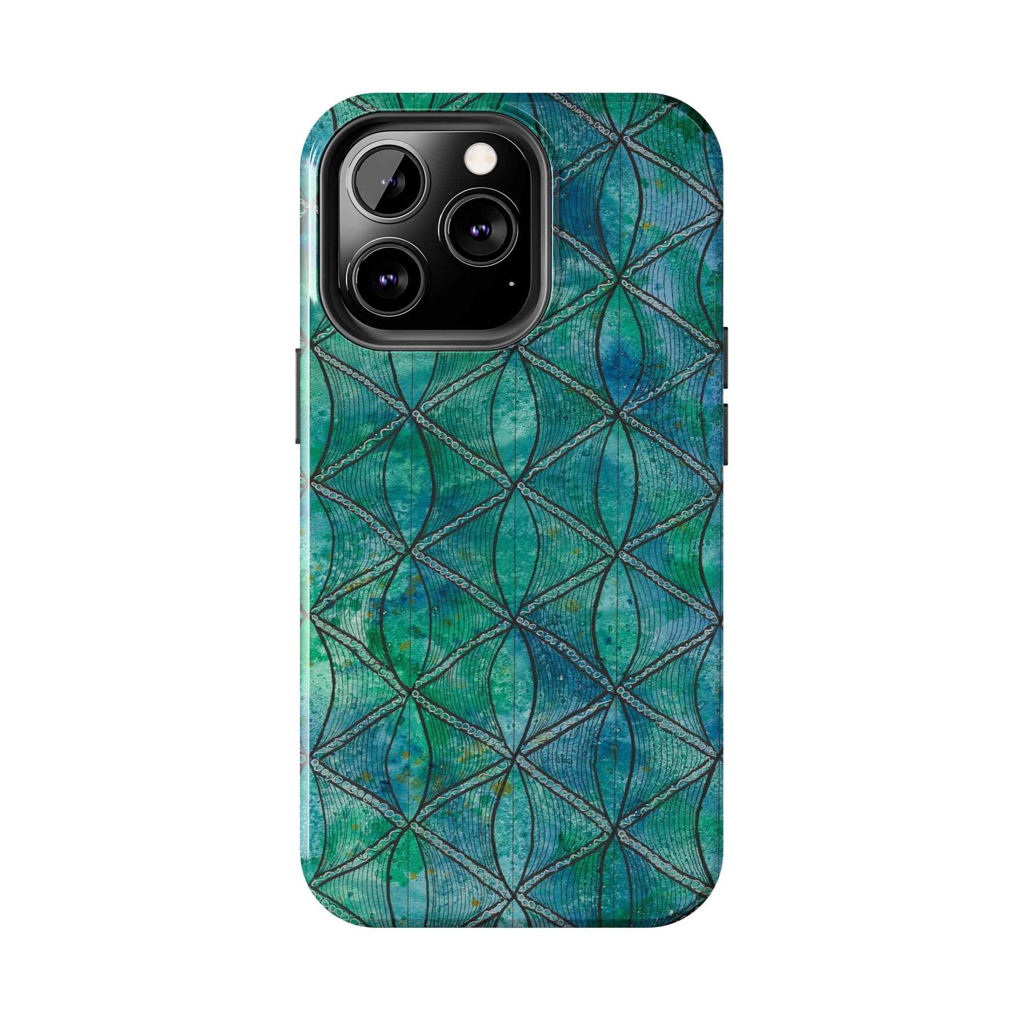 Tough Phone Case - All iPhones and Samsung Galaxys - Exciting Abstract Design #58 How's the Serenity