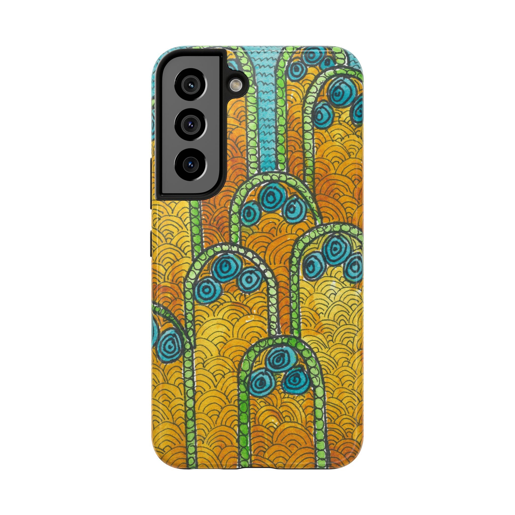 Tough Phone Case - All iPhones and Samsung Galaxys - Exciting Abstract Design #87 Belgrade Impressions - Serbia