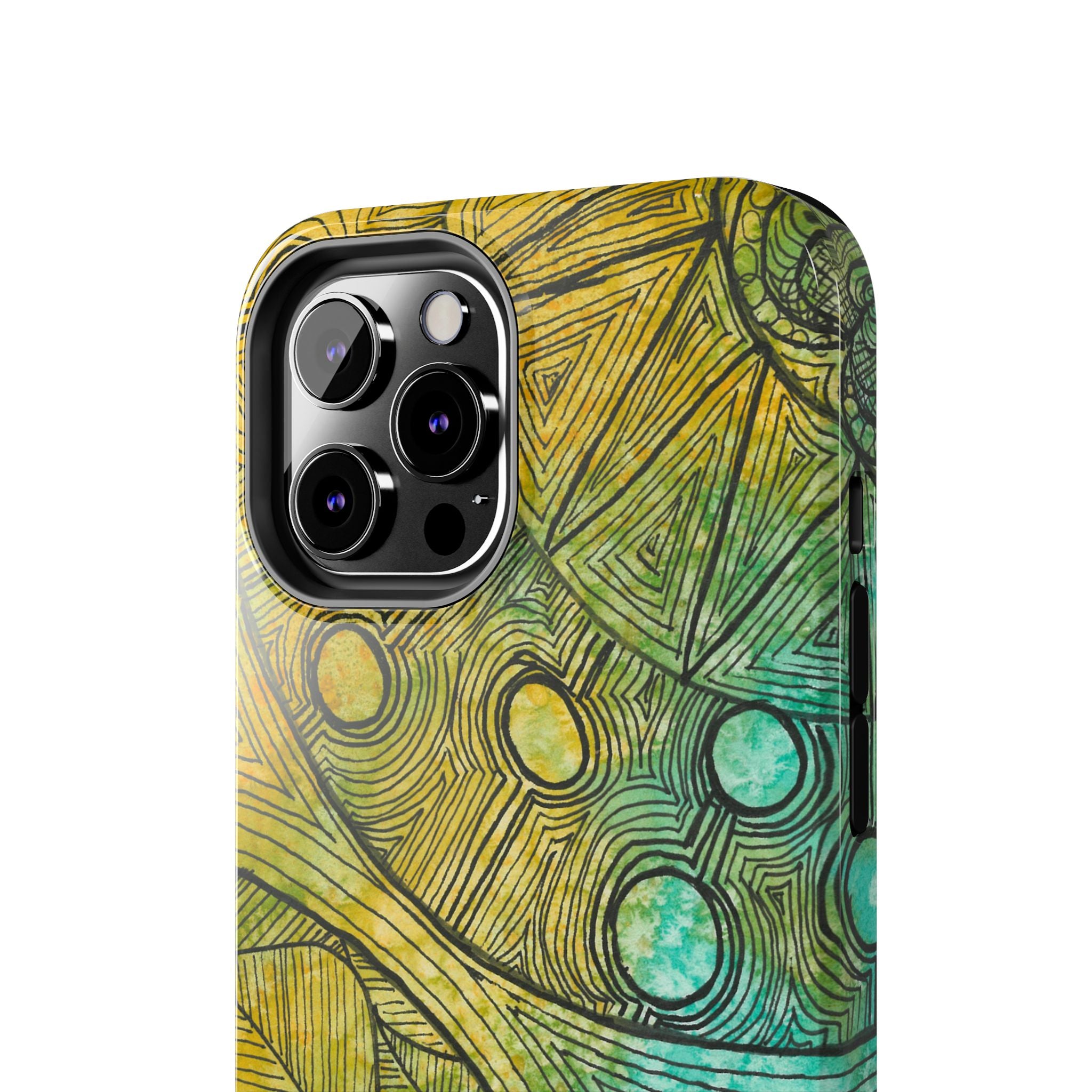 Tough Phone Case - All iPhones and Samsung Galaxys - Exciting Abstract Design #27 Come What May