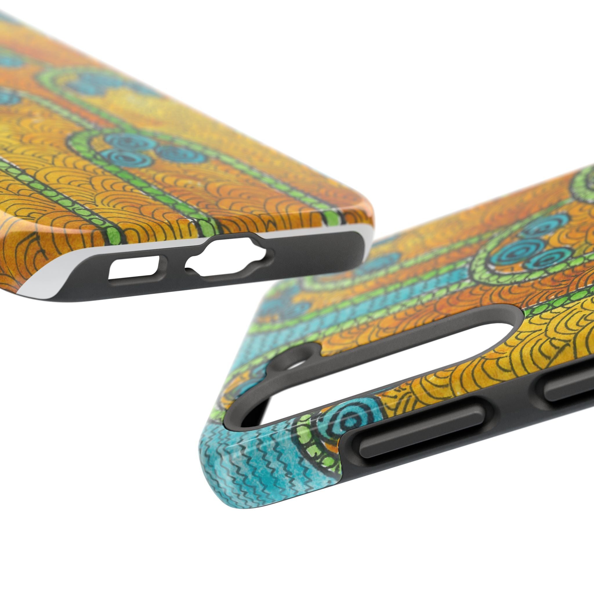 Tough Phone Case - All iPhones and Samsung Galaxys - Exciting Abstract Design #87 Belgrade Impressions - Serbia