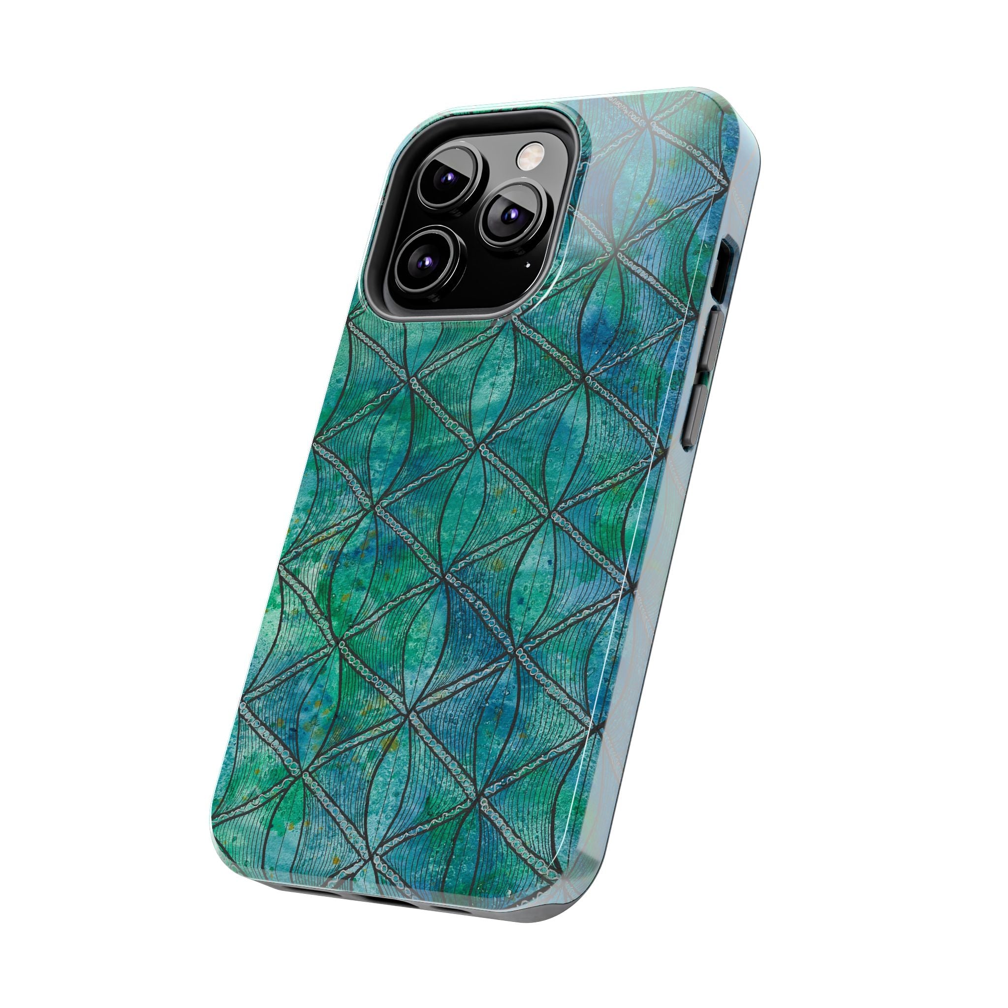 Tough Phone Case - All iPhones and Samsung Galaxys - Exciting Abstract Design #58 How's the Serenity